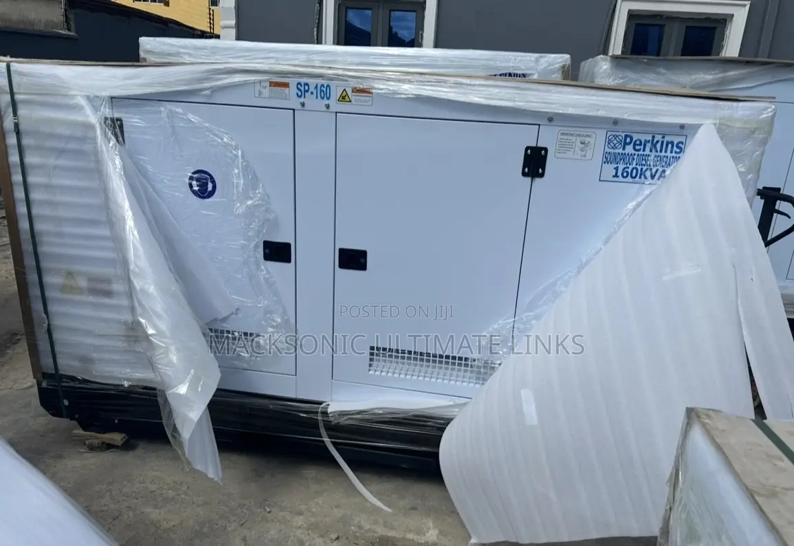 160kva Perkins Soundproof Diesel Generator