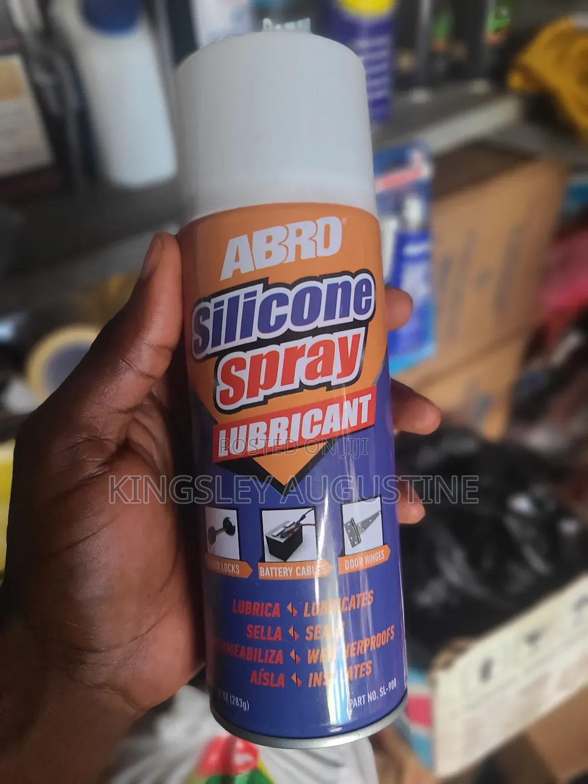 Abro Silicone Spary Lubricant