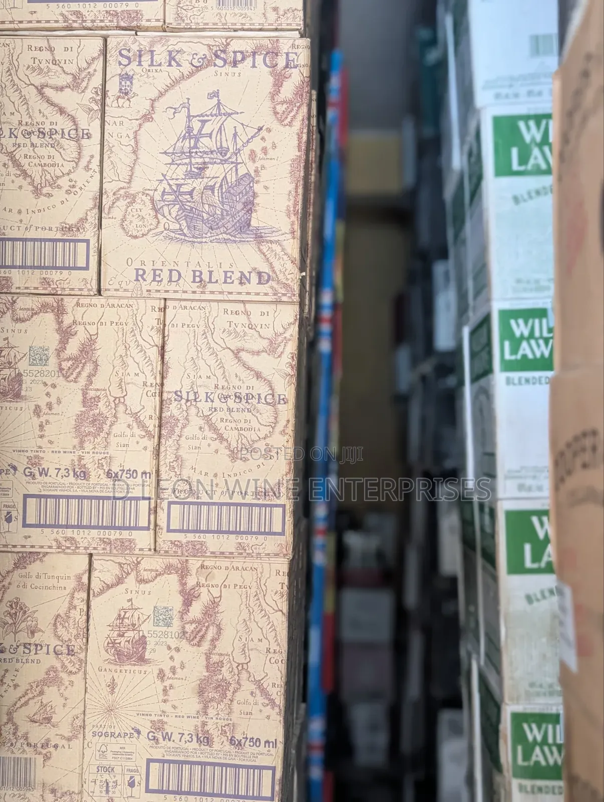 Silk and Spice Red Wine Cartoon by ( 12 Bottles )