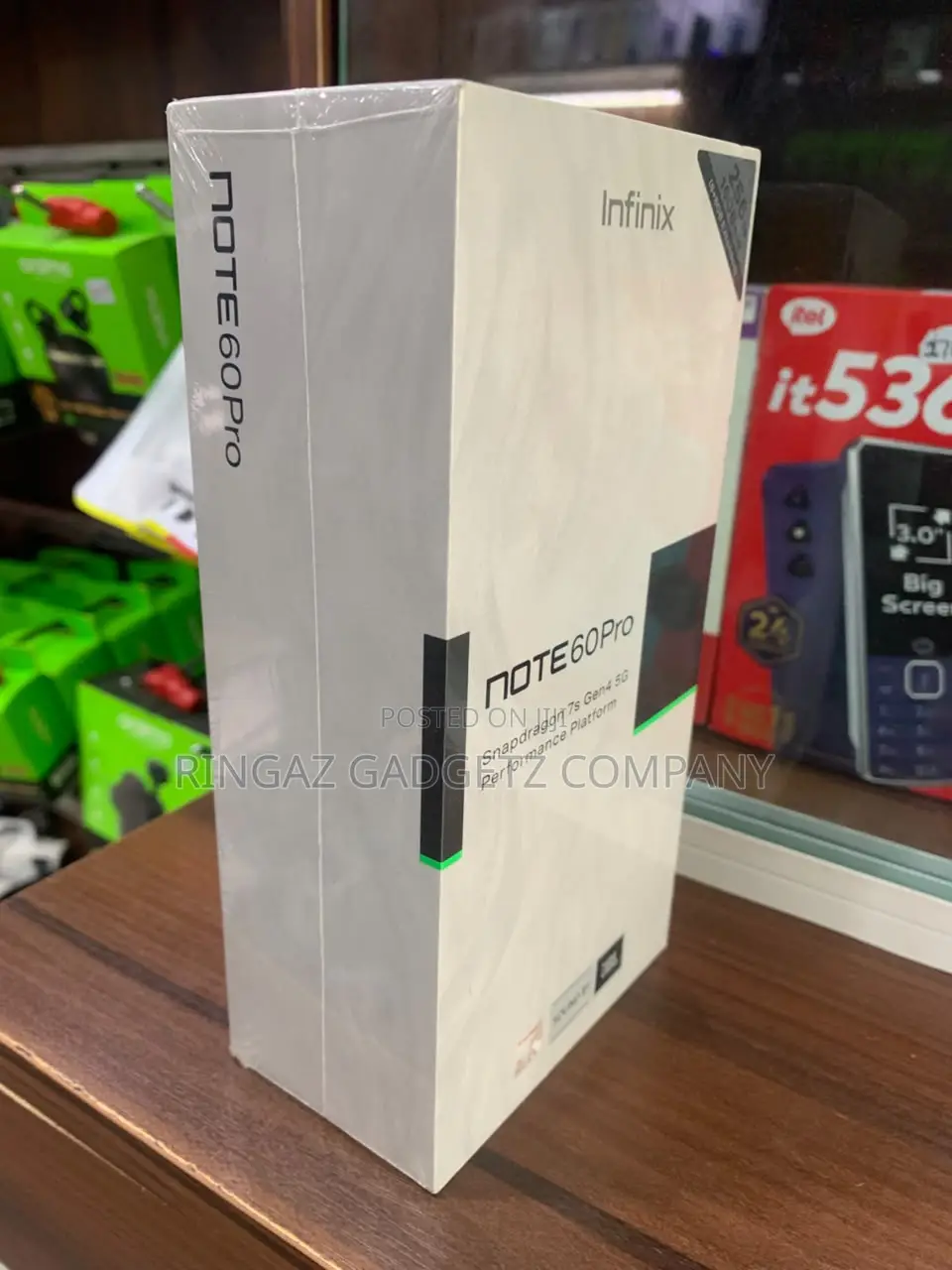 New Infinix Note 60 Pro 256 GB Black