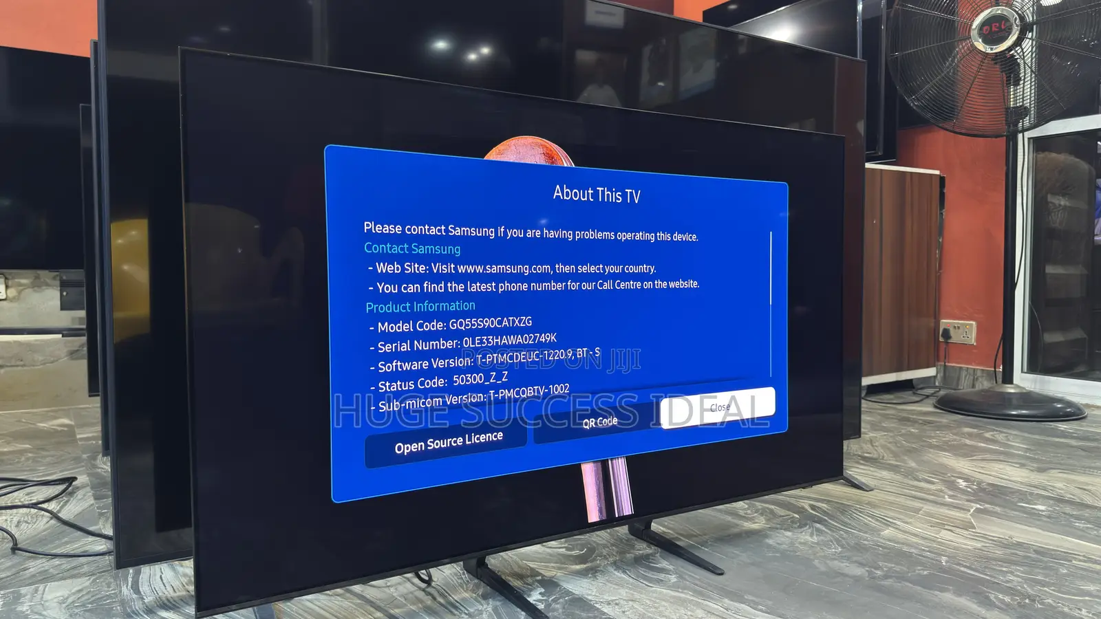 Samsung 55 Inch S90c Series Qd Oled Smart Ultra Hd HDR Tv 2023