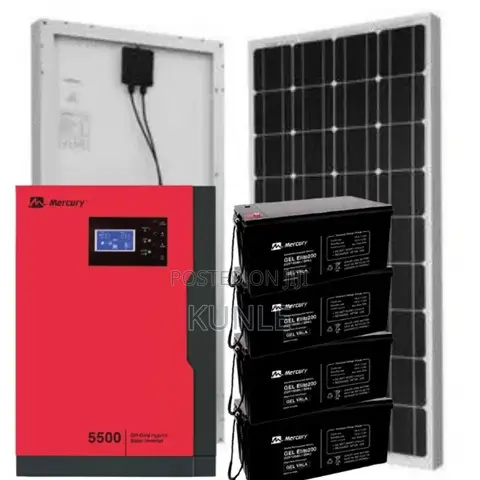 Mercury 5.5kva Solar Hybrid Inverter System
