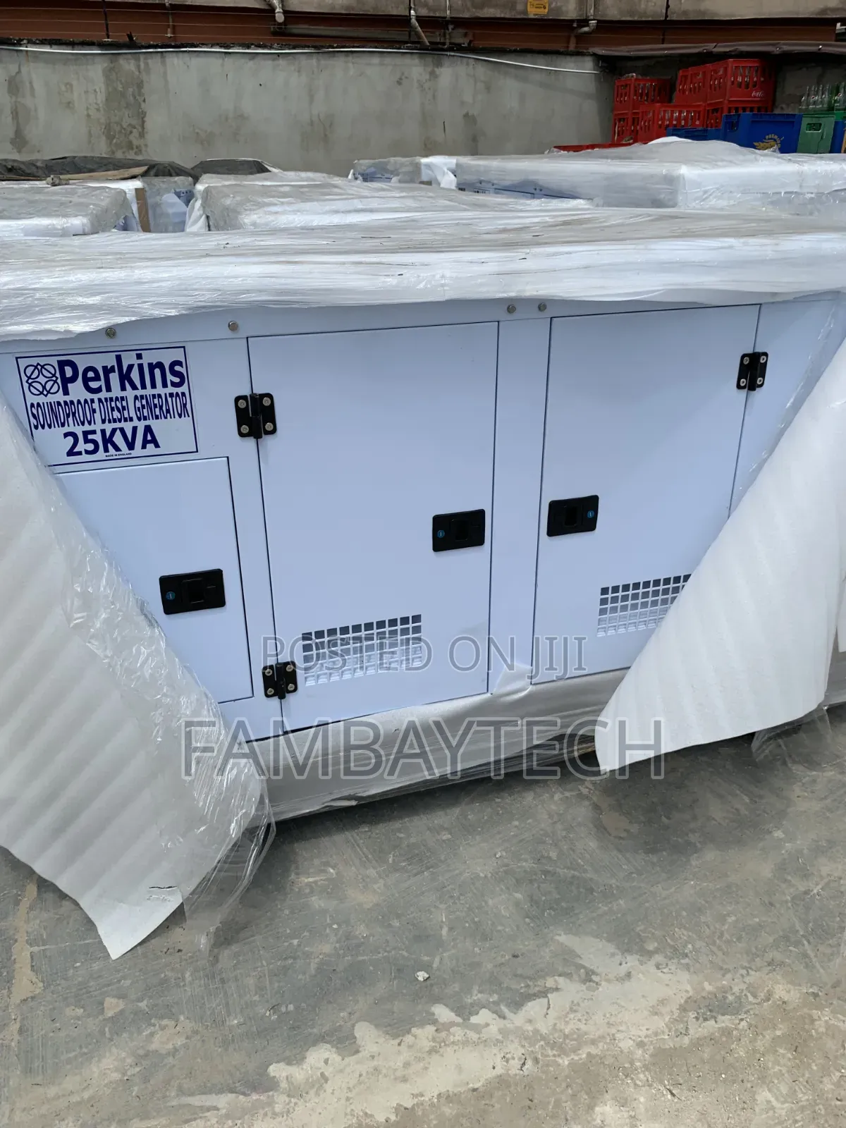 Quality Perkins 25kva Soundproof Generator Available