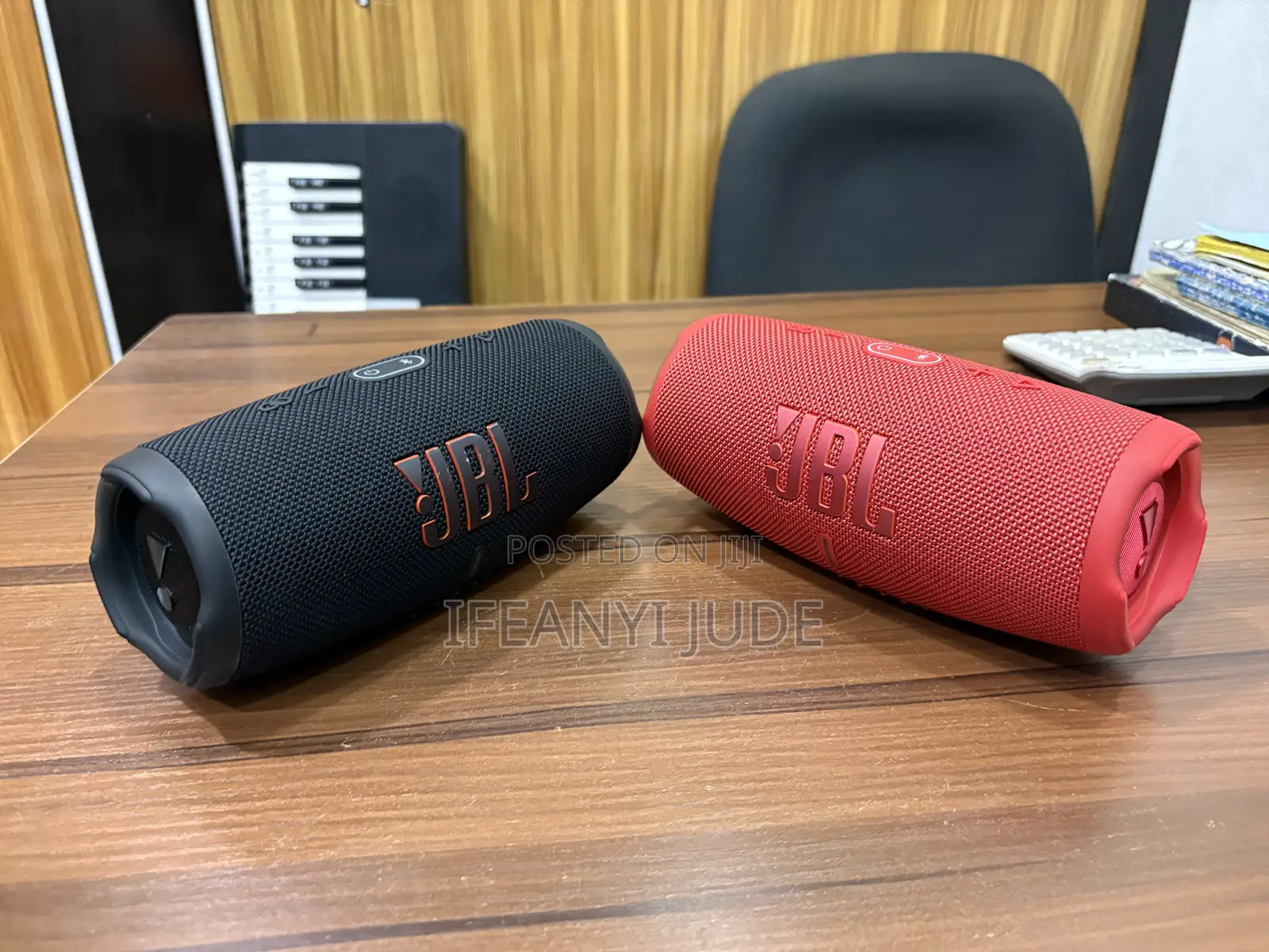 JBL Charge 5 Portable Bluetooth Speaker.