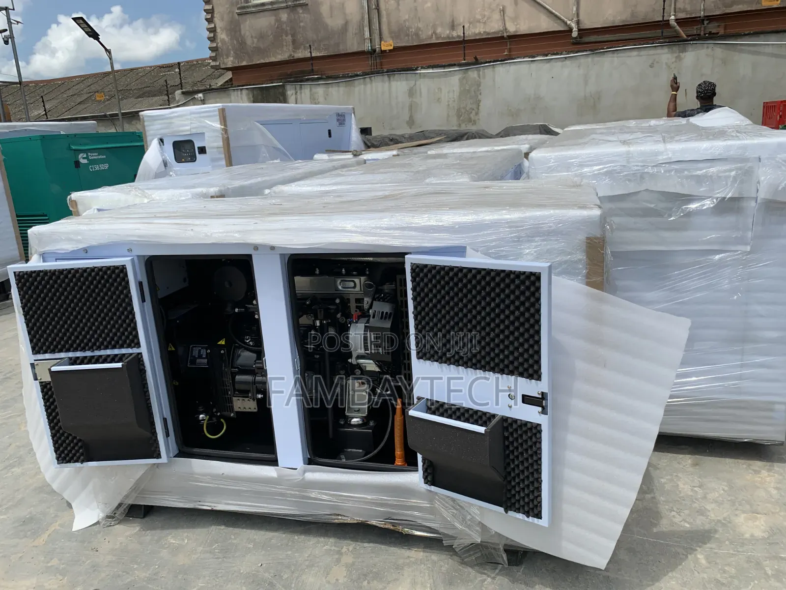 Robust Perkins 25kva Silent Generator for Professionals