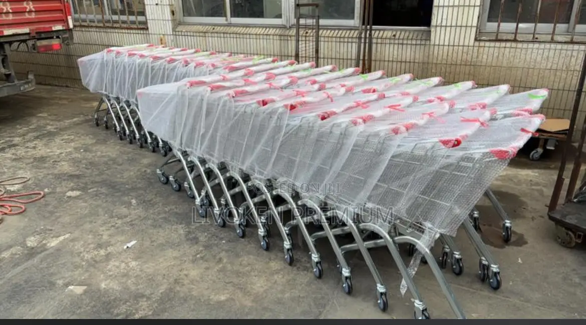 Stainless Supermarket Trolley