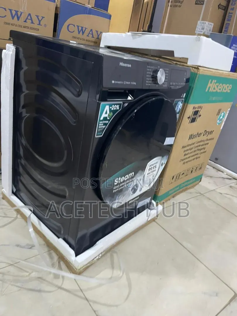 Powerful Hisense 10.5kg Washer 6kg Dryer Combo