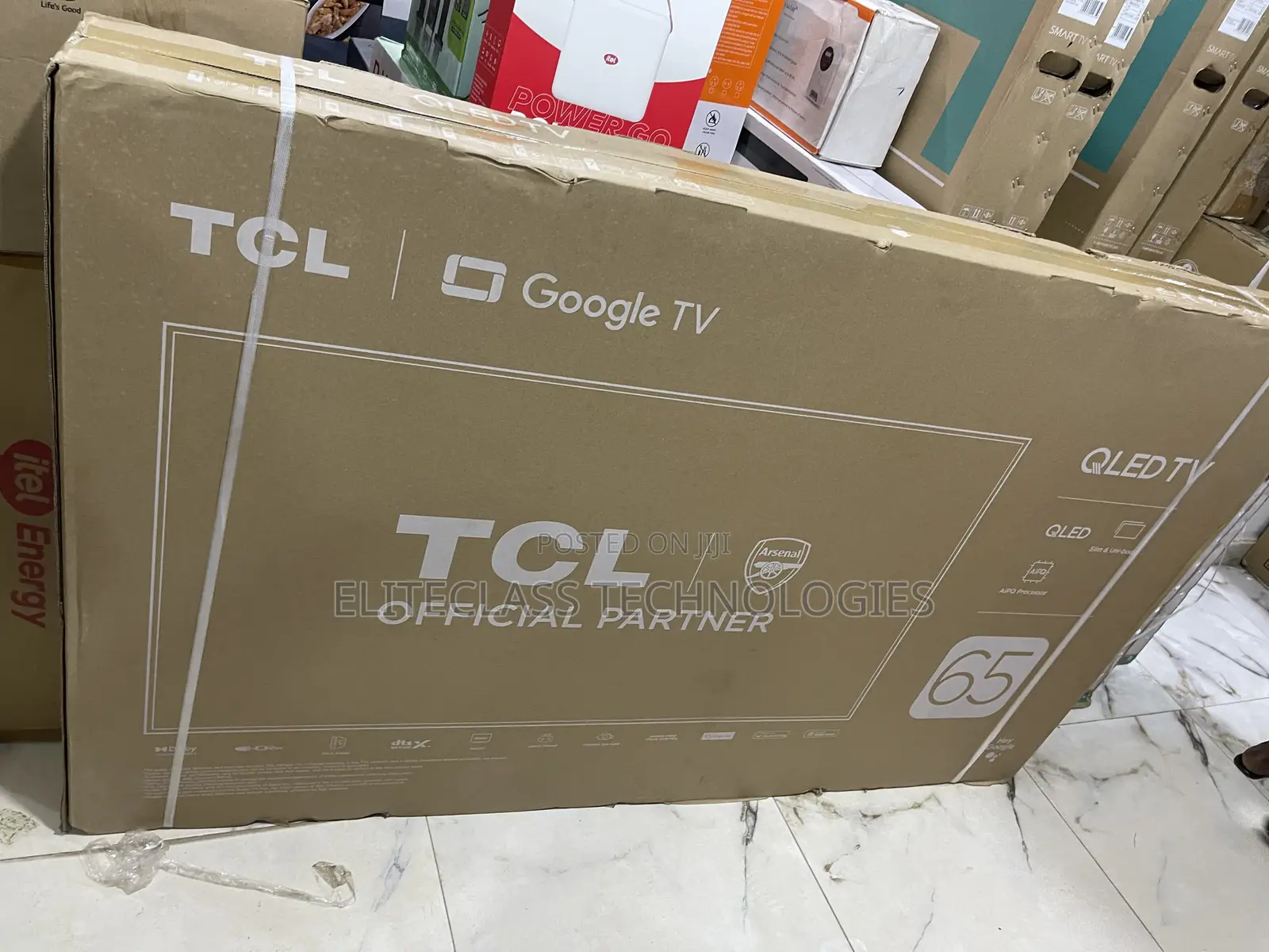 TCL Smart Tv 65 Inch Qled Display