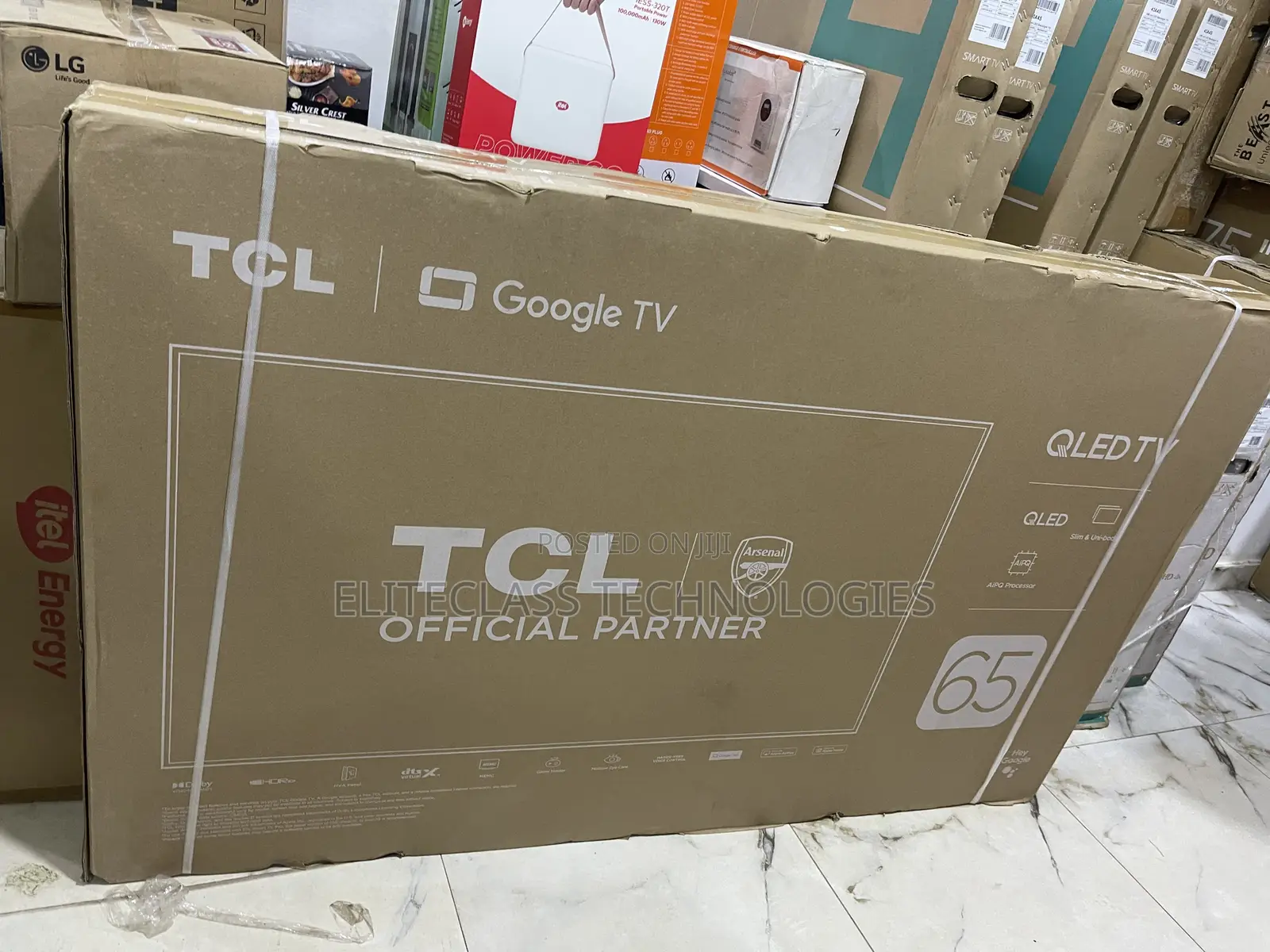 TCL Smart Tv 65 Inch Qled Display
