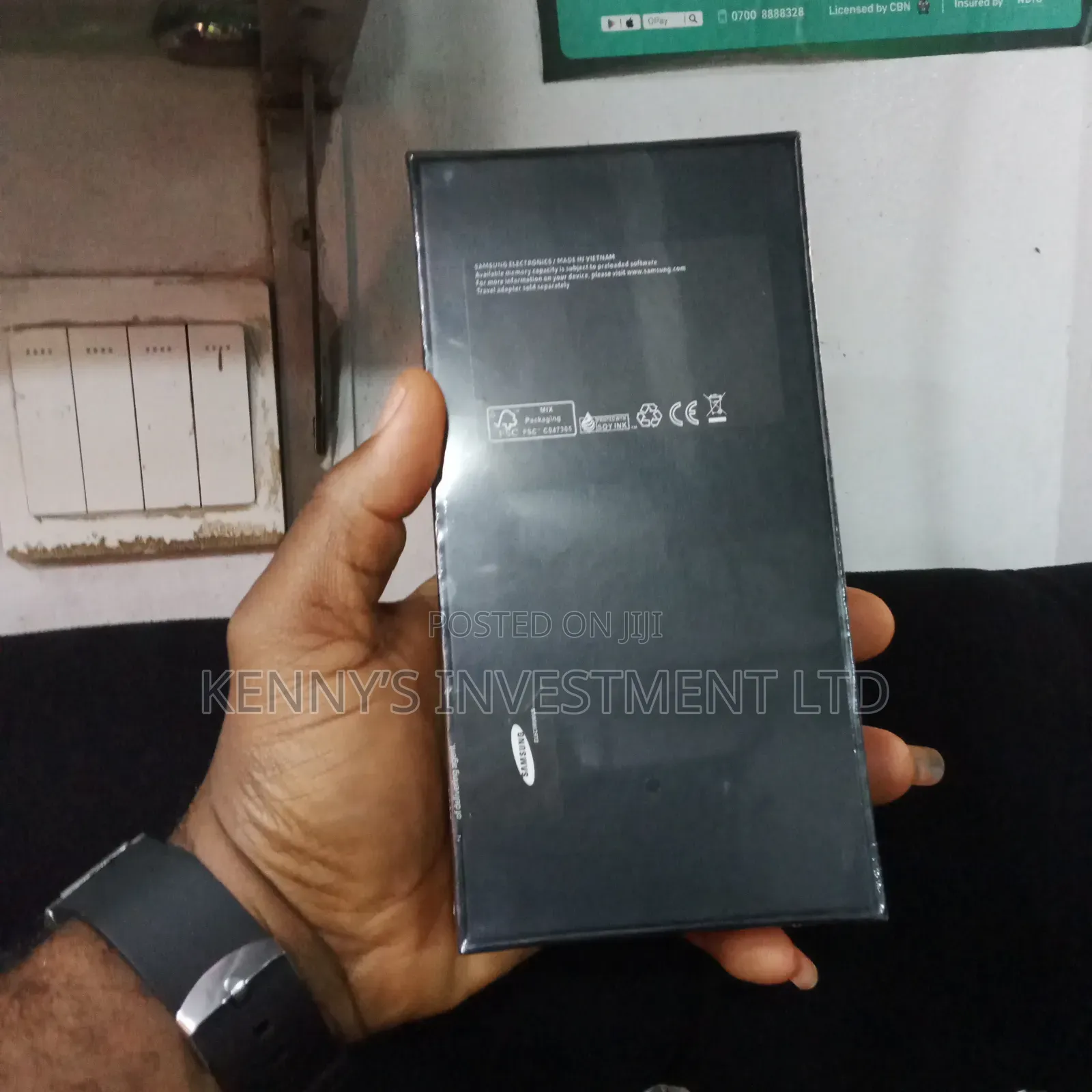 New Samsung Galaxy S22 Ultra 128 GB Black