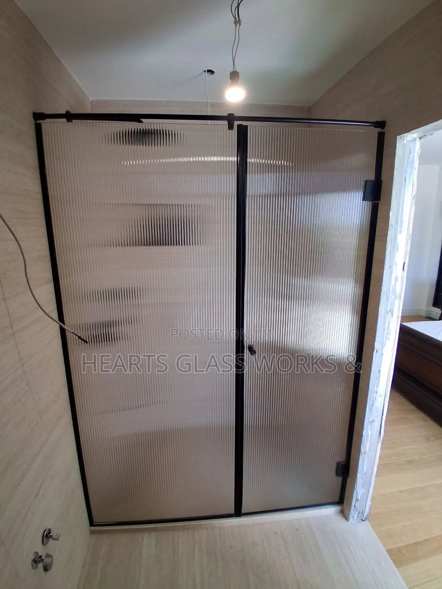Premium Fluted Glass Supply Installation for Homes Offices