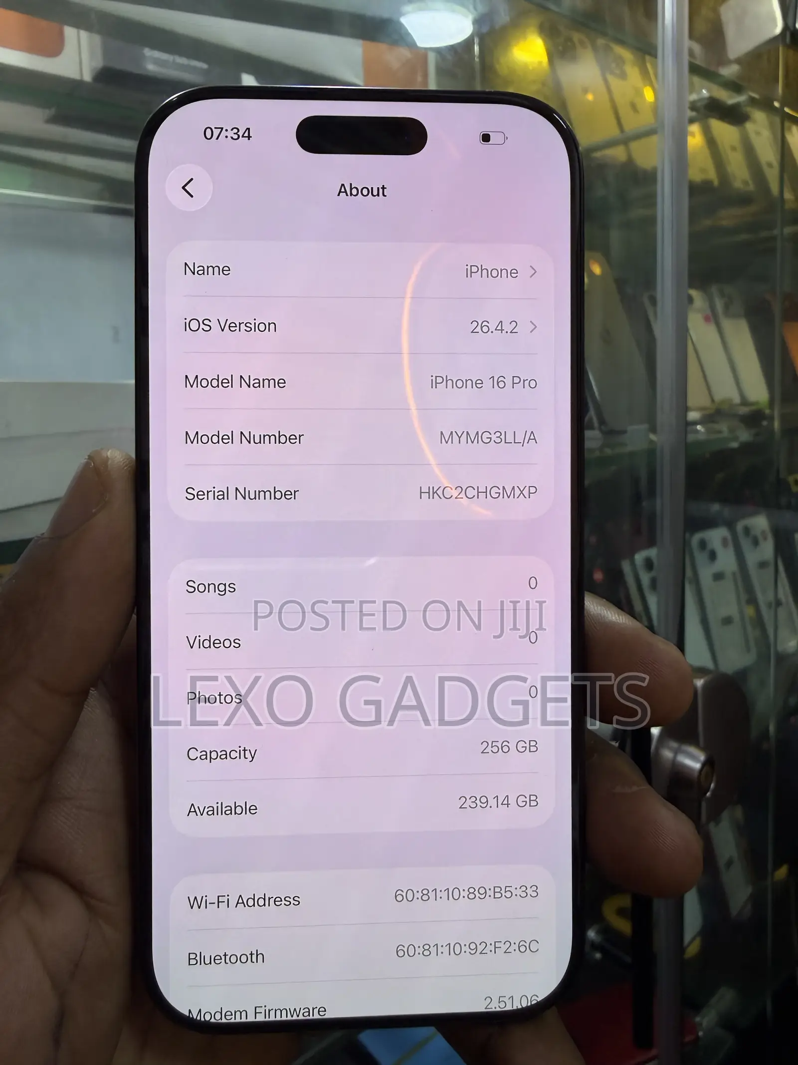 Apple iPhone 16 Pro 256 GB Black