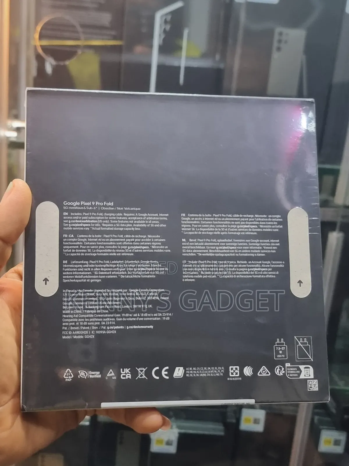 New Google Pixel 9 Pro Fold 256 GB Black