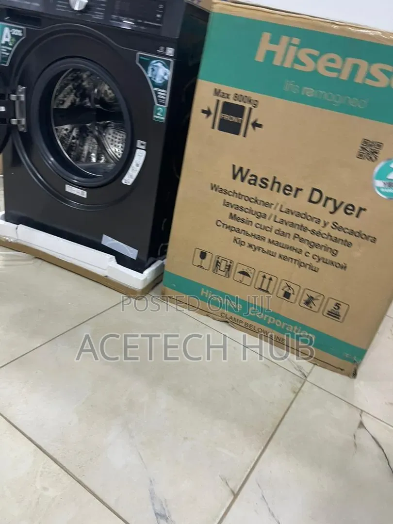 Enjoy Better Laundry Days With Hisense 10.5kg/6kg