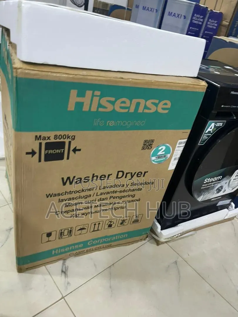 Quality Meets Innovation With Hisense 10.5kg/6kg