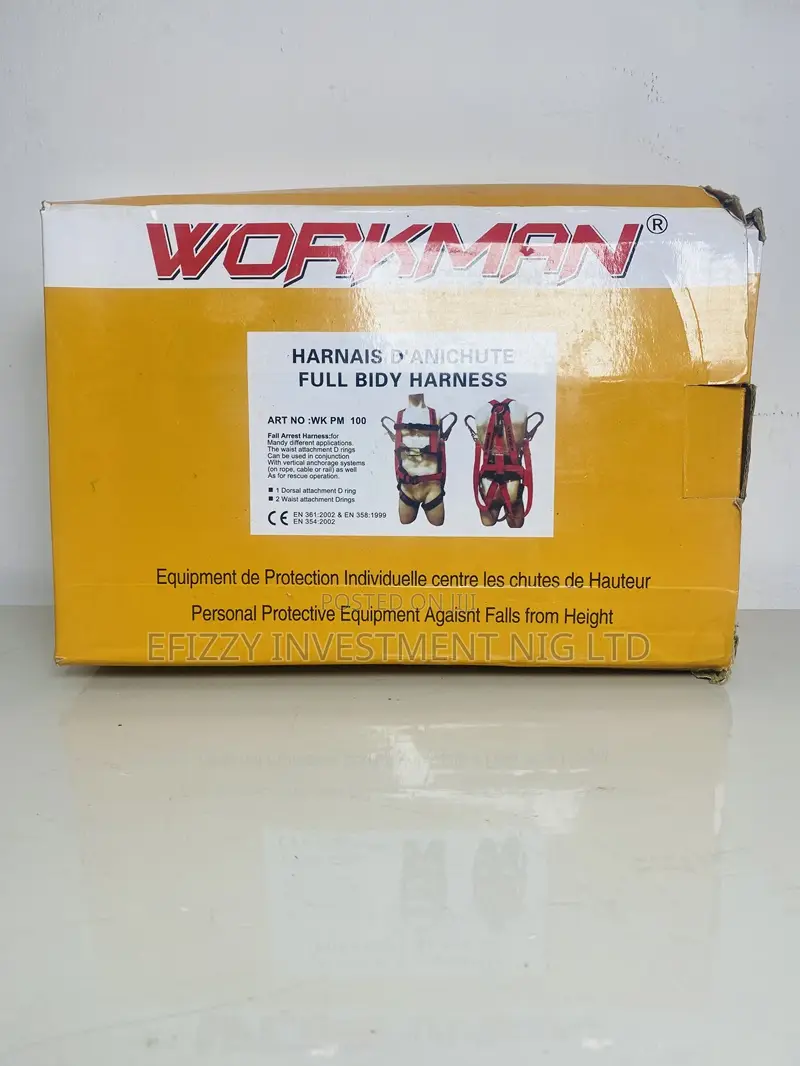 Workman Harnais Danicute Full Body Safety Harness Efy089