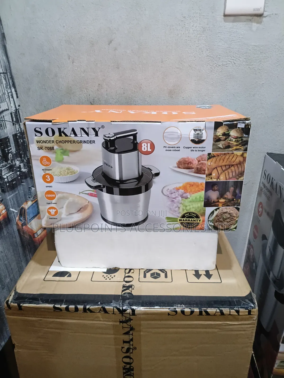 Sokany Yam Pounder 8liters+Free Delivery Today Only