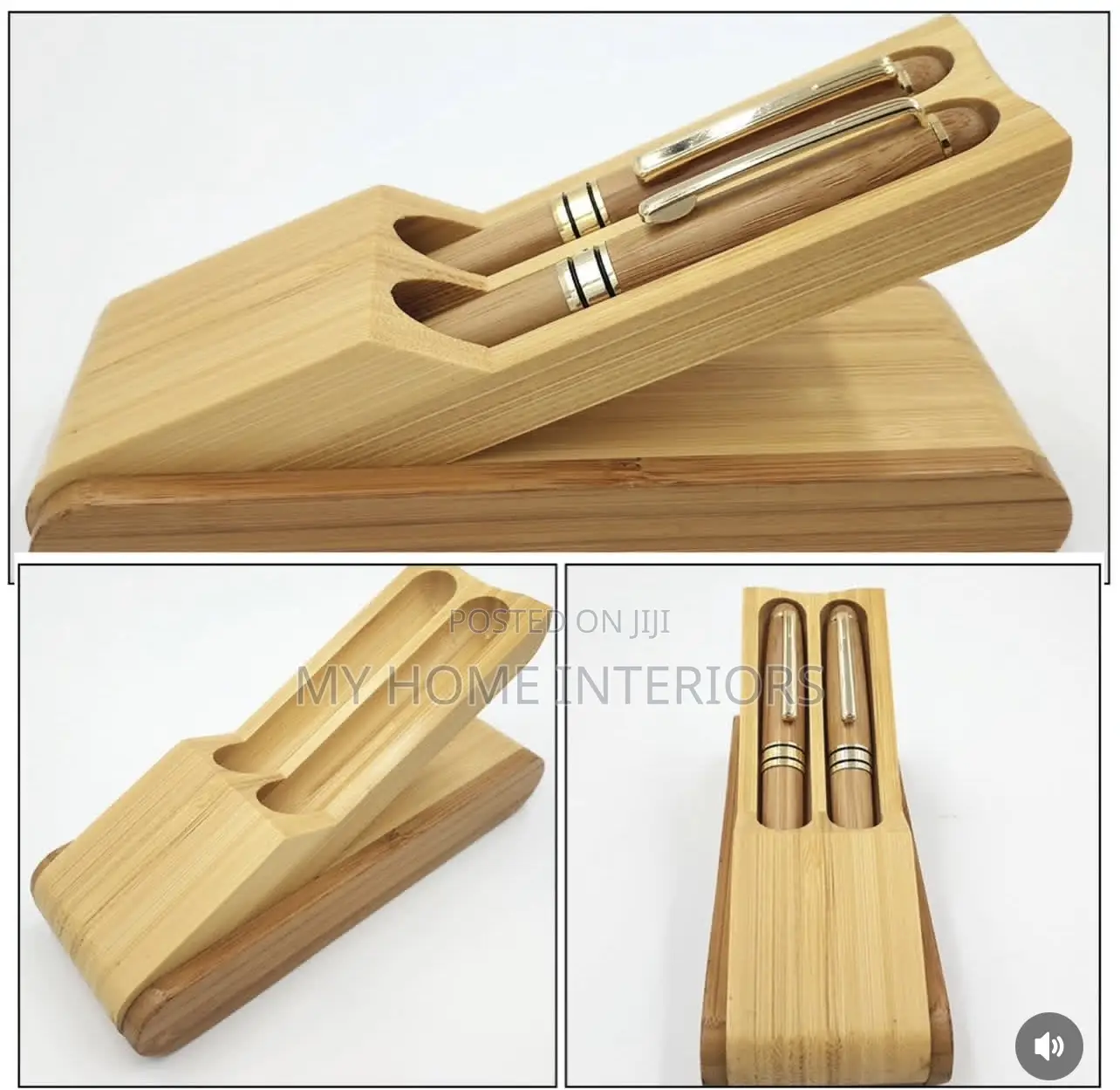 Bamboo Pen Box