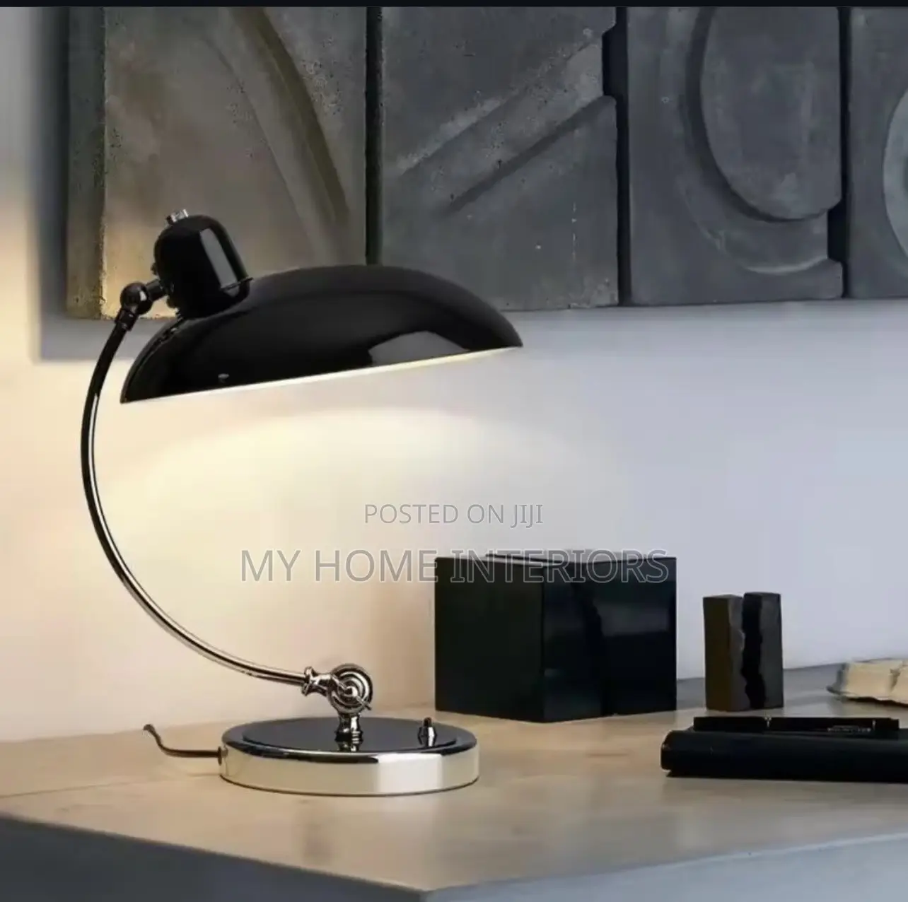 Black and White Metal Table Lamp , New Arrivals