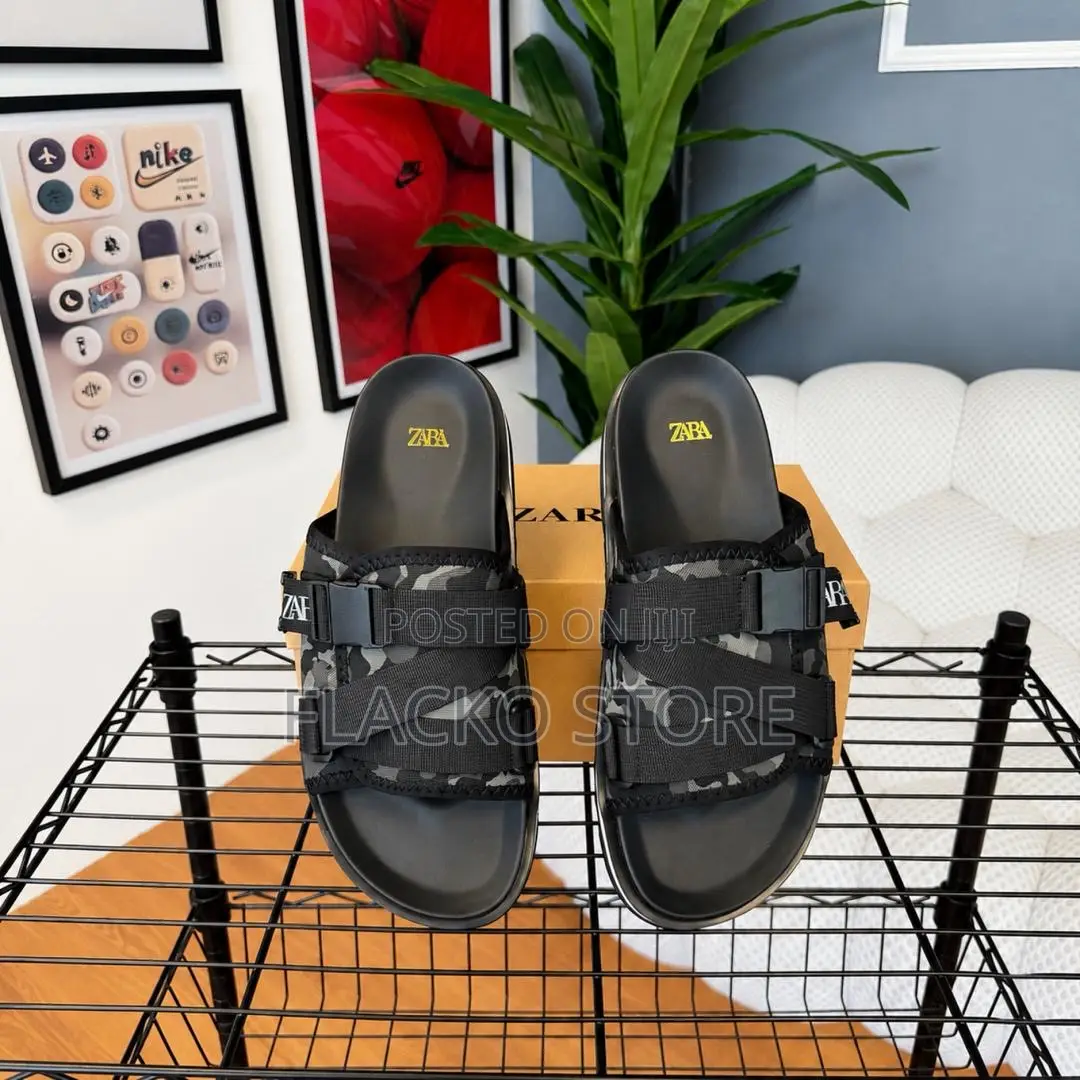 Original Zara Camouflage Slides