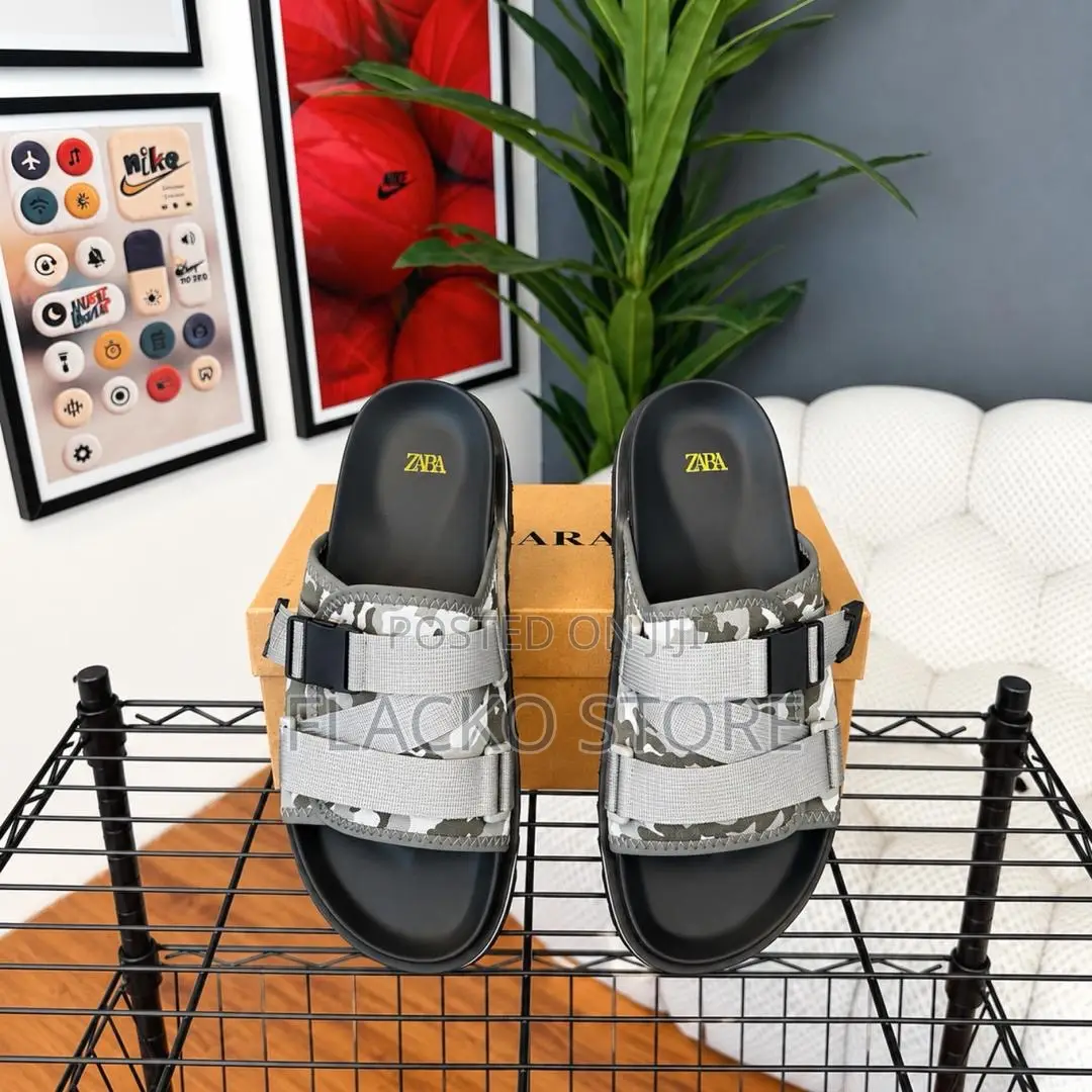 Original Zara Camouflage Slides