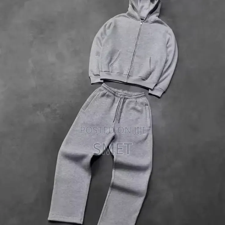 Premium Unisex Hooded Tracksuit Set