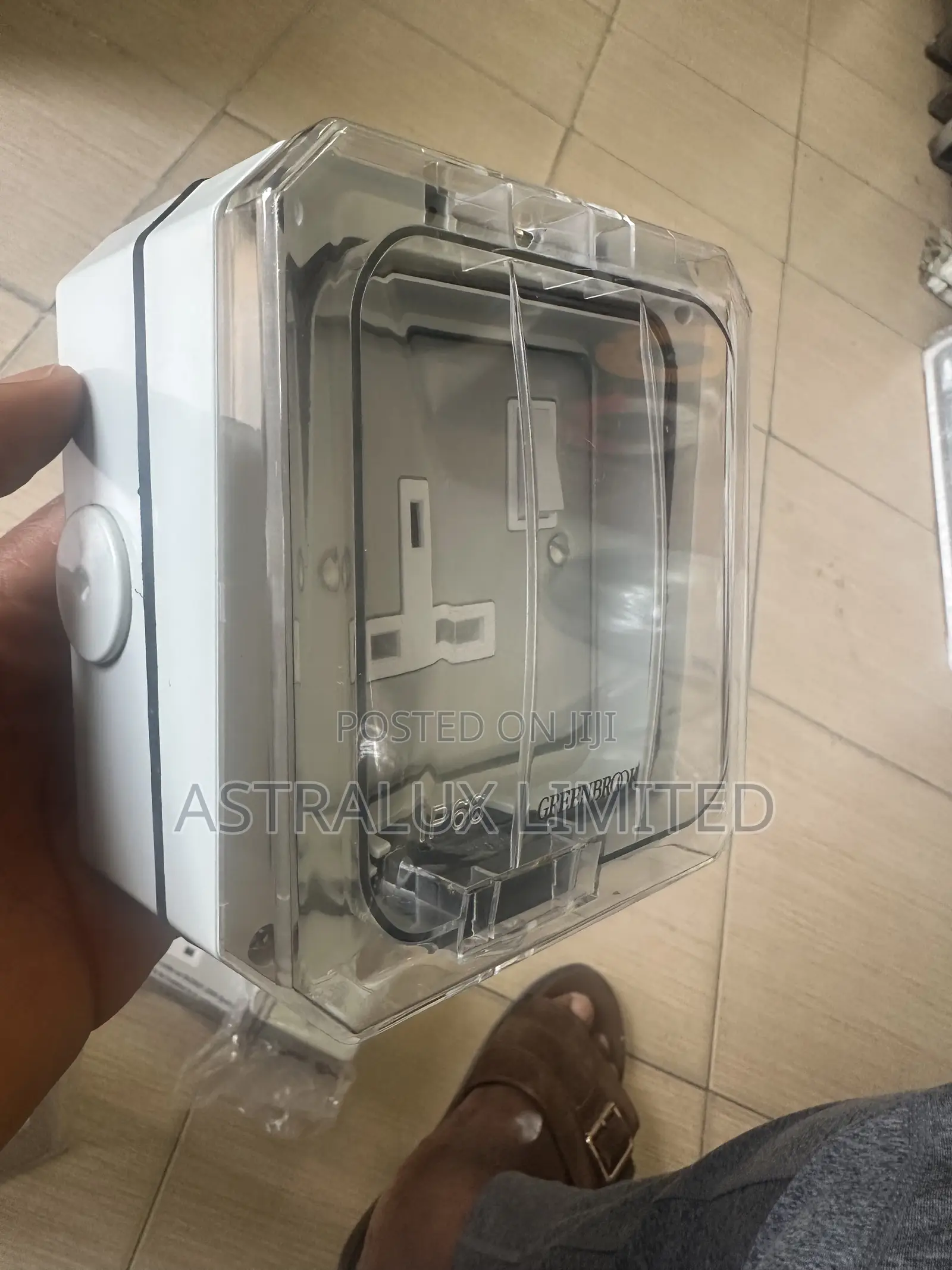 Original 13a Single Weatherproof Socket Ip66