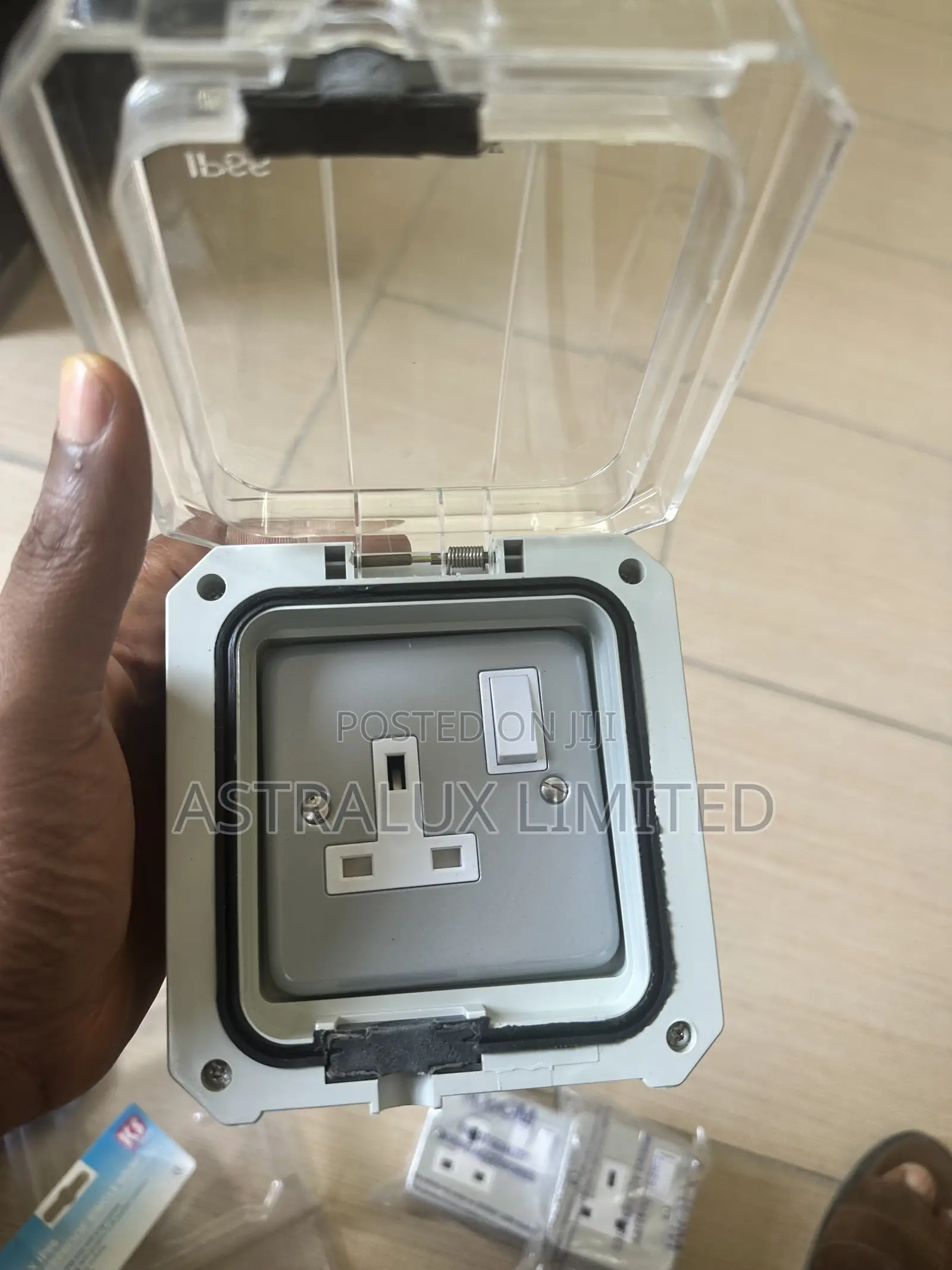 Original 13a Single Weatherproof Socket Ip66