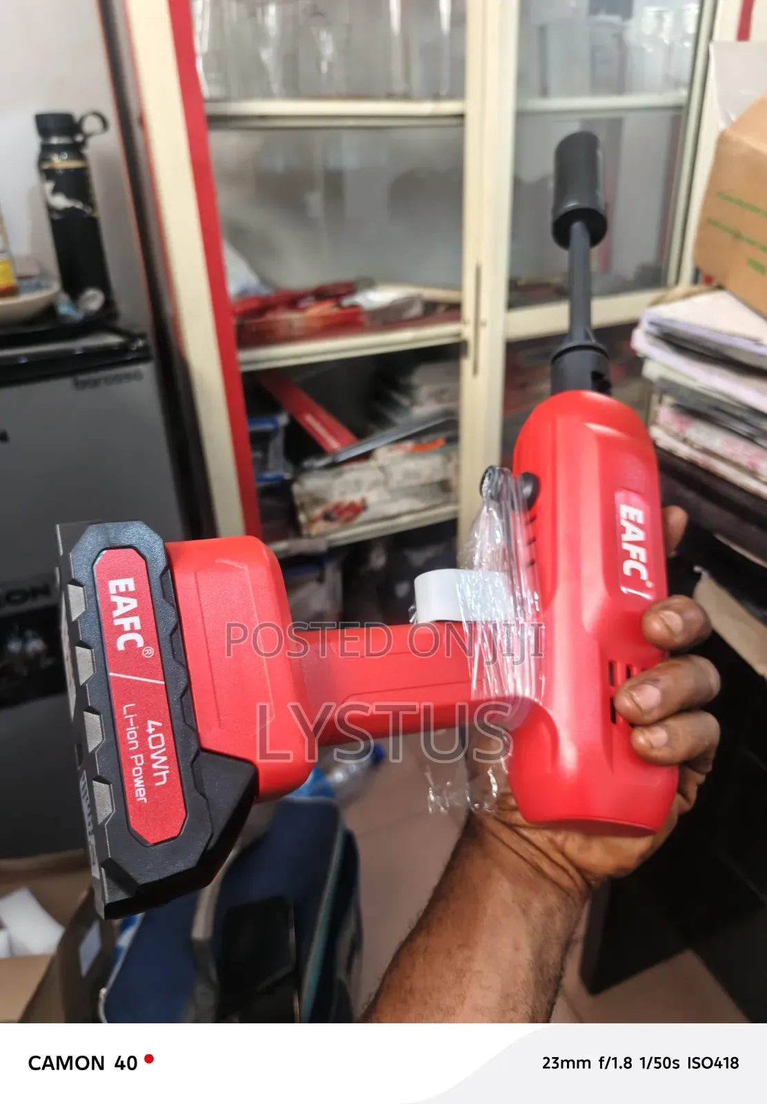 Eafc Cordless High Pressure Car Washing Gun