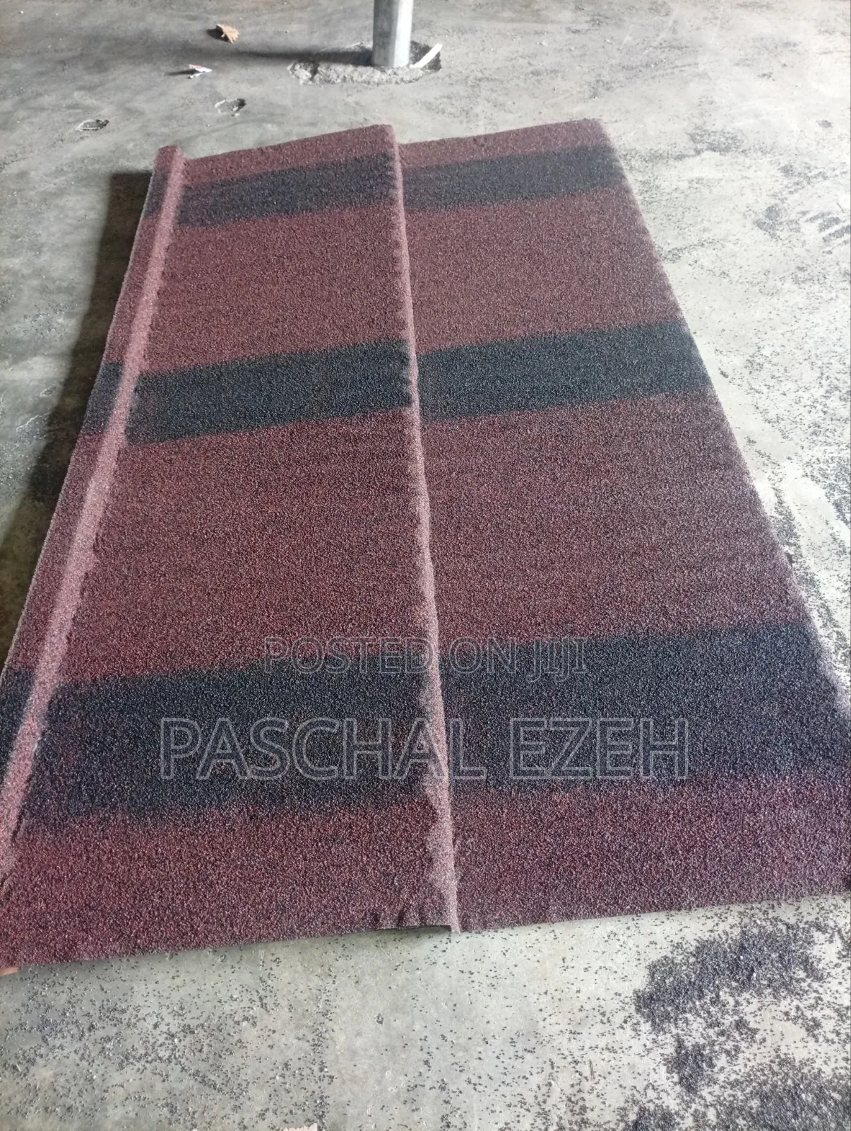 Black and Wine Wood Shake Stone Coated Roofing Sheets