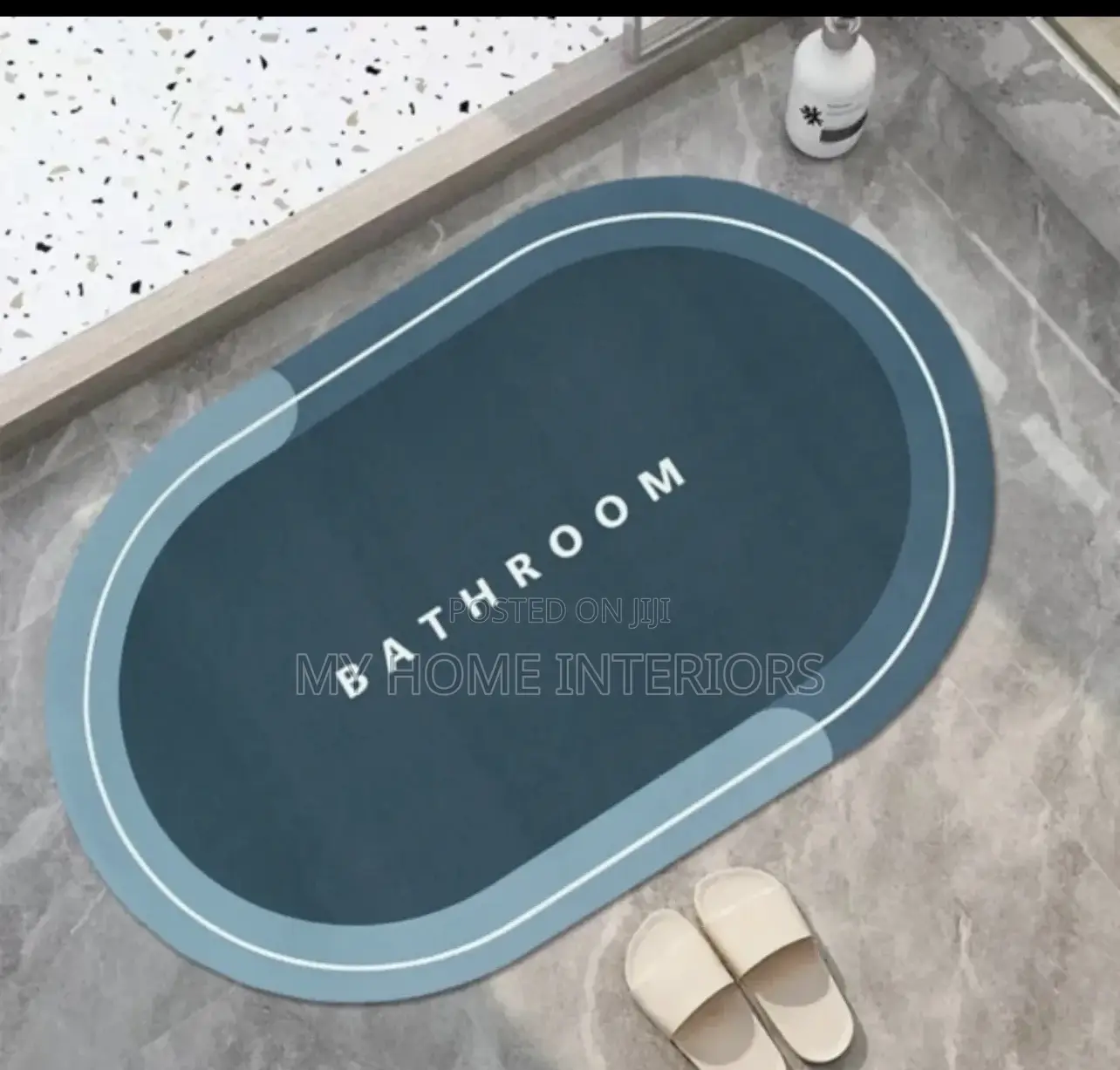 Absorbent Silicone Bath Mat