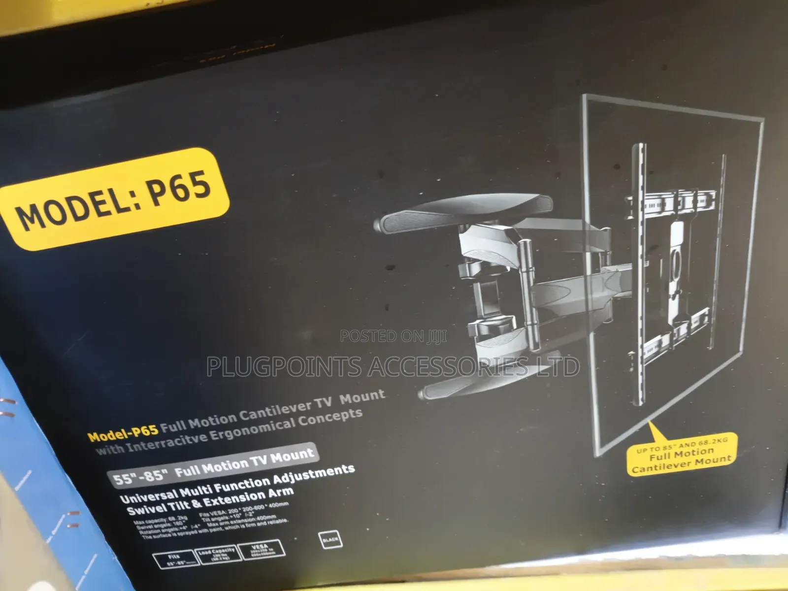 TV Adjustable Wall Hanger 55-85 Inch