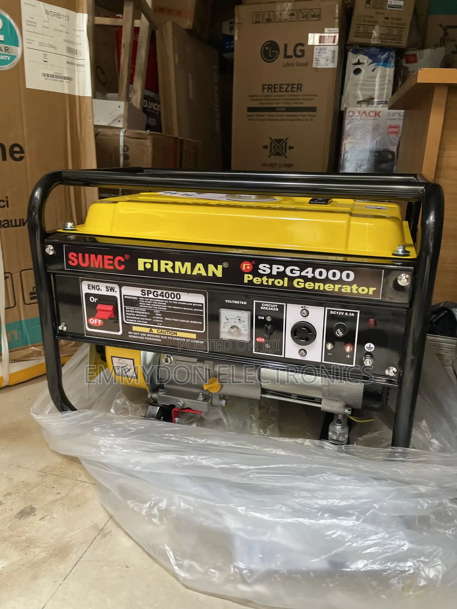 Sumec Firman Spg4000 4.5kva Petrol Generator