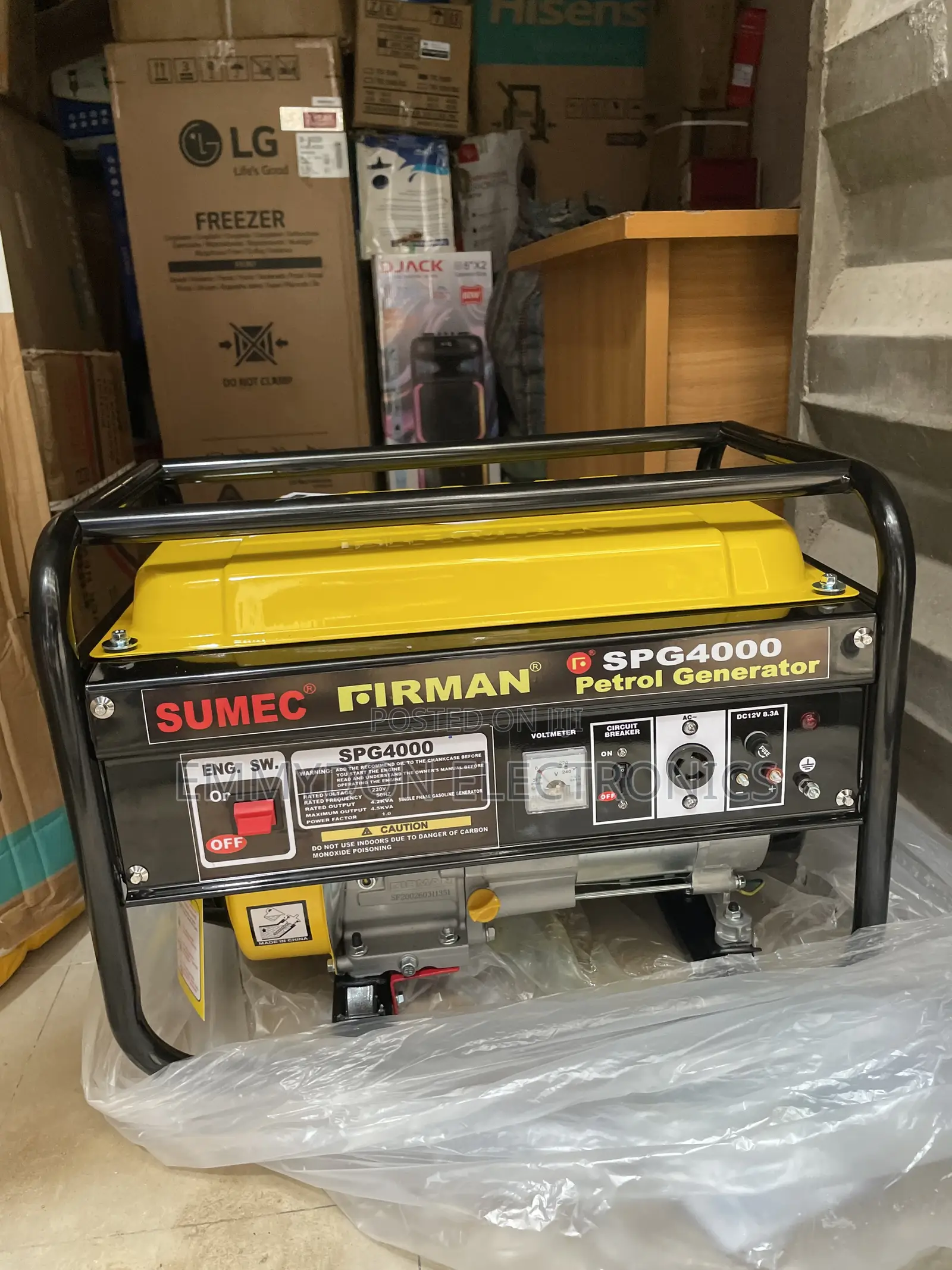 Sumec Firman Spg4000 Generator for Household Appliances