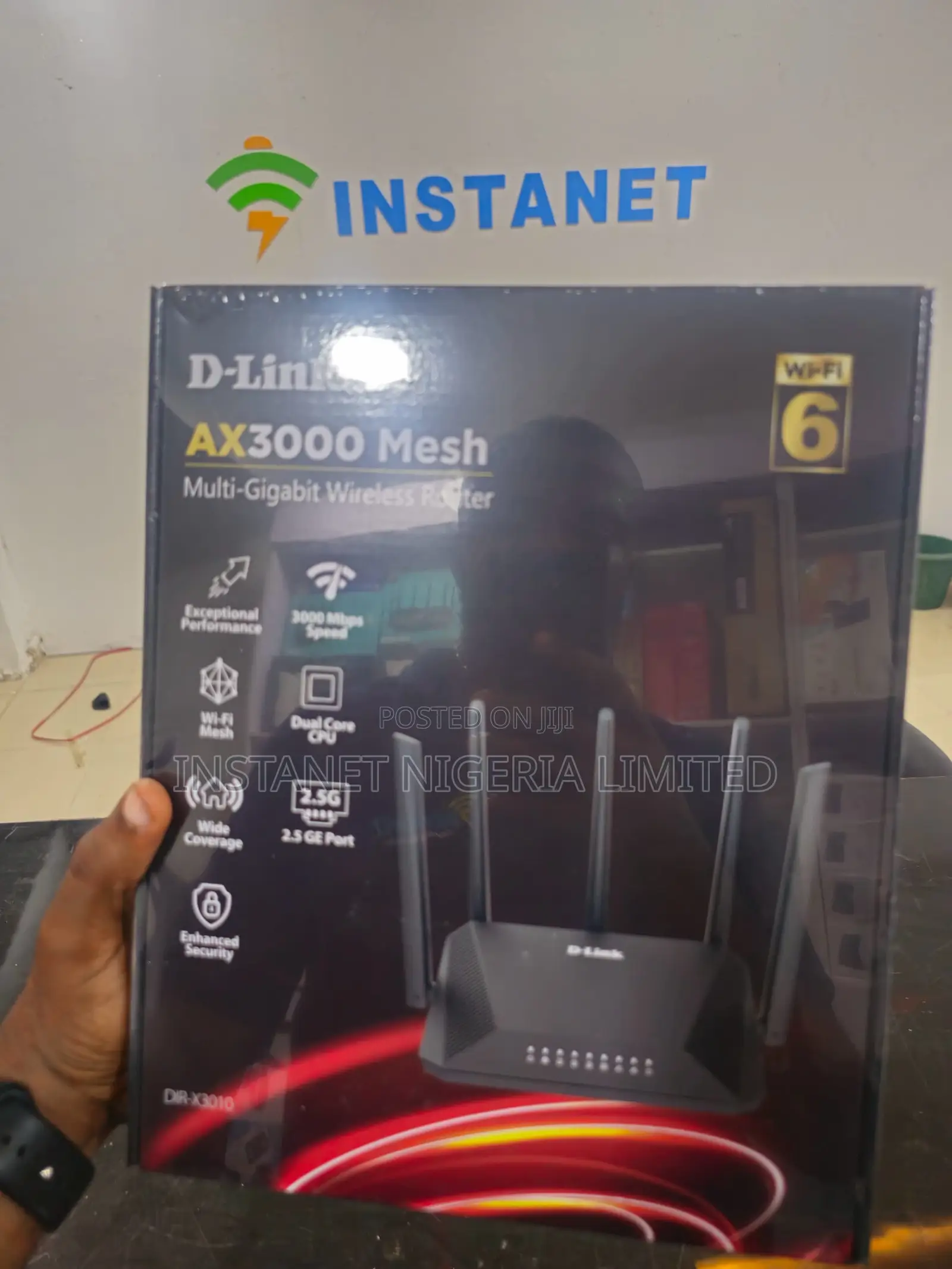 D-Link Dir-X3010 Ax3000 Multi-Gigabit Mesh Router