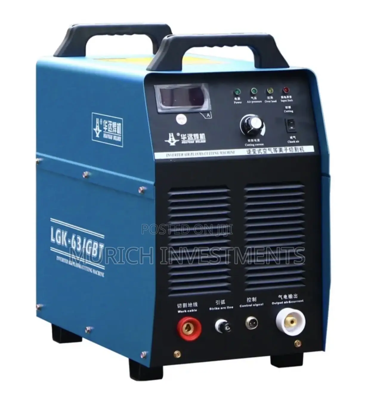 Double Drive Gantry CNC Flame Plasma Cutter (Lgk63a Plasma Source)