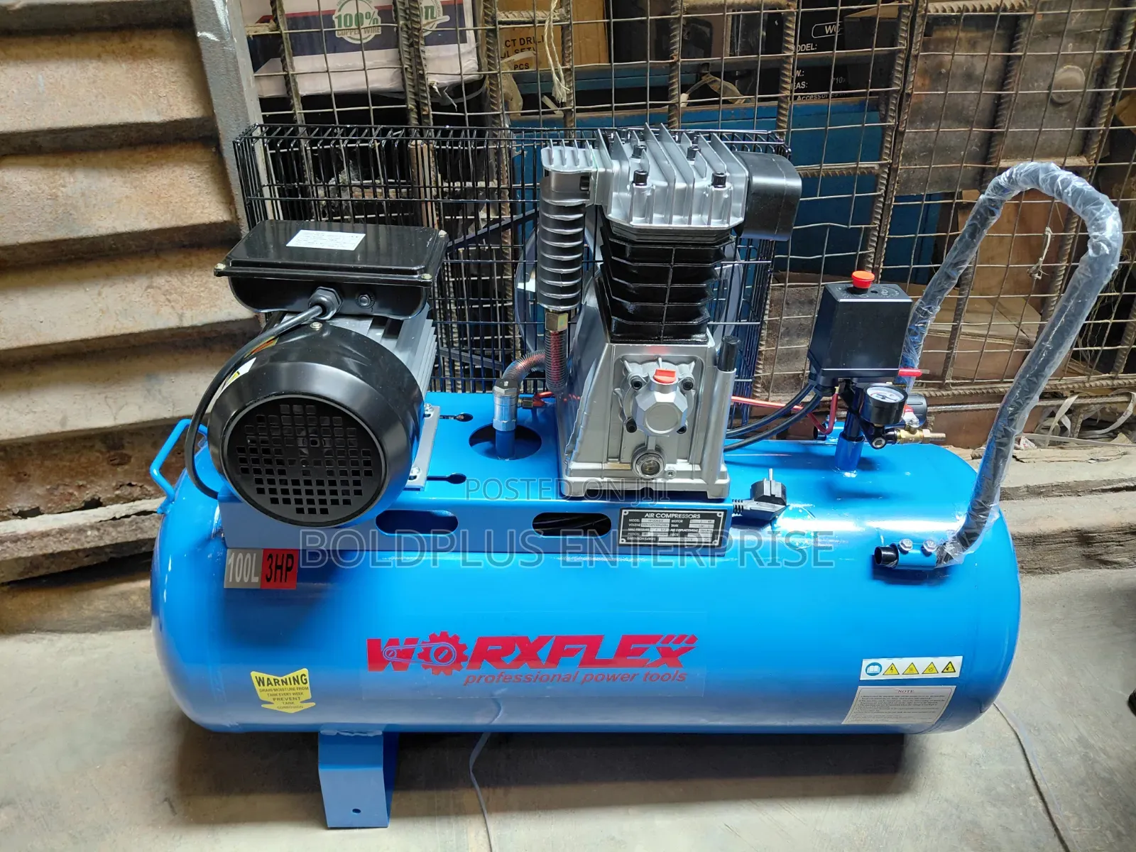 100 Litre Electric Air Comprssor Machine