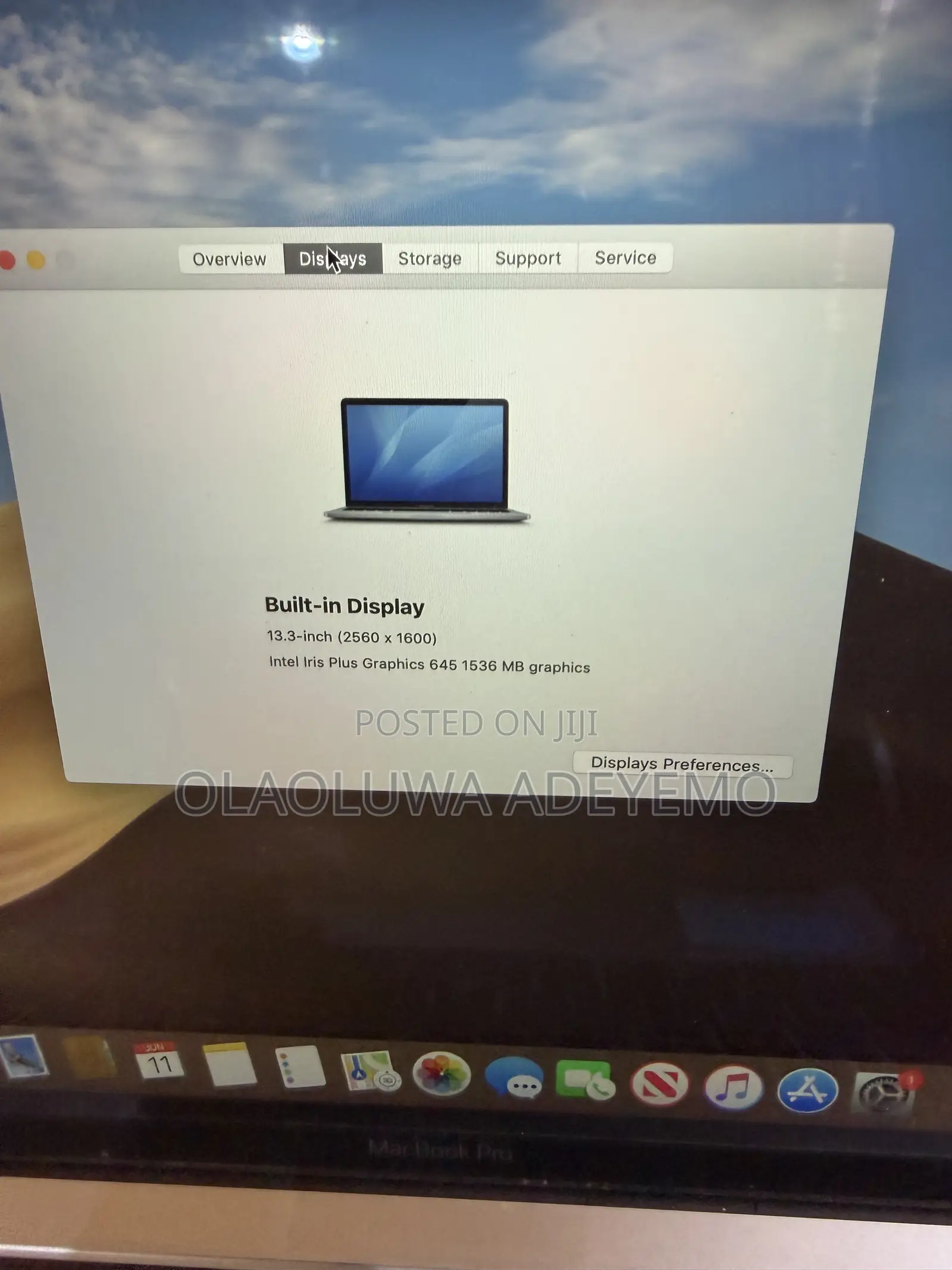 Laptop Apple MacBook Pro 2019 16GB Intel Core i5 SSD 512GB