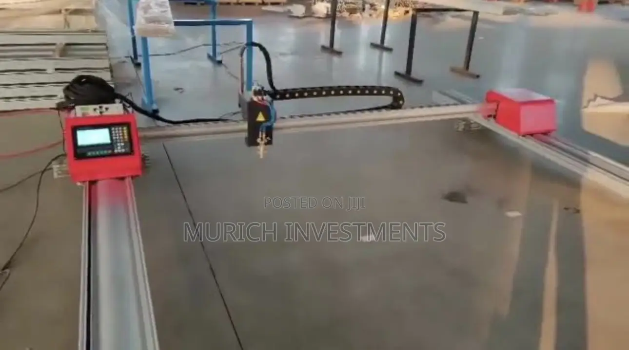 Double Drive Gantry CNC Cutter for Fiber Laser, Flame Plasma