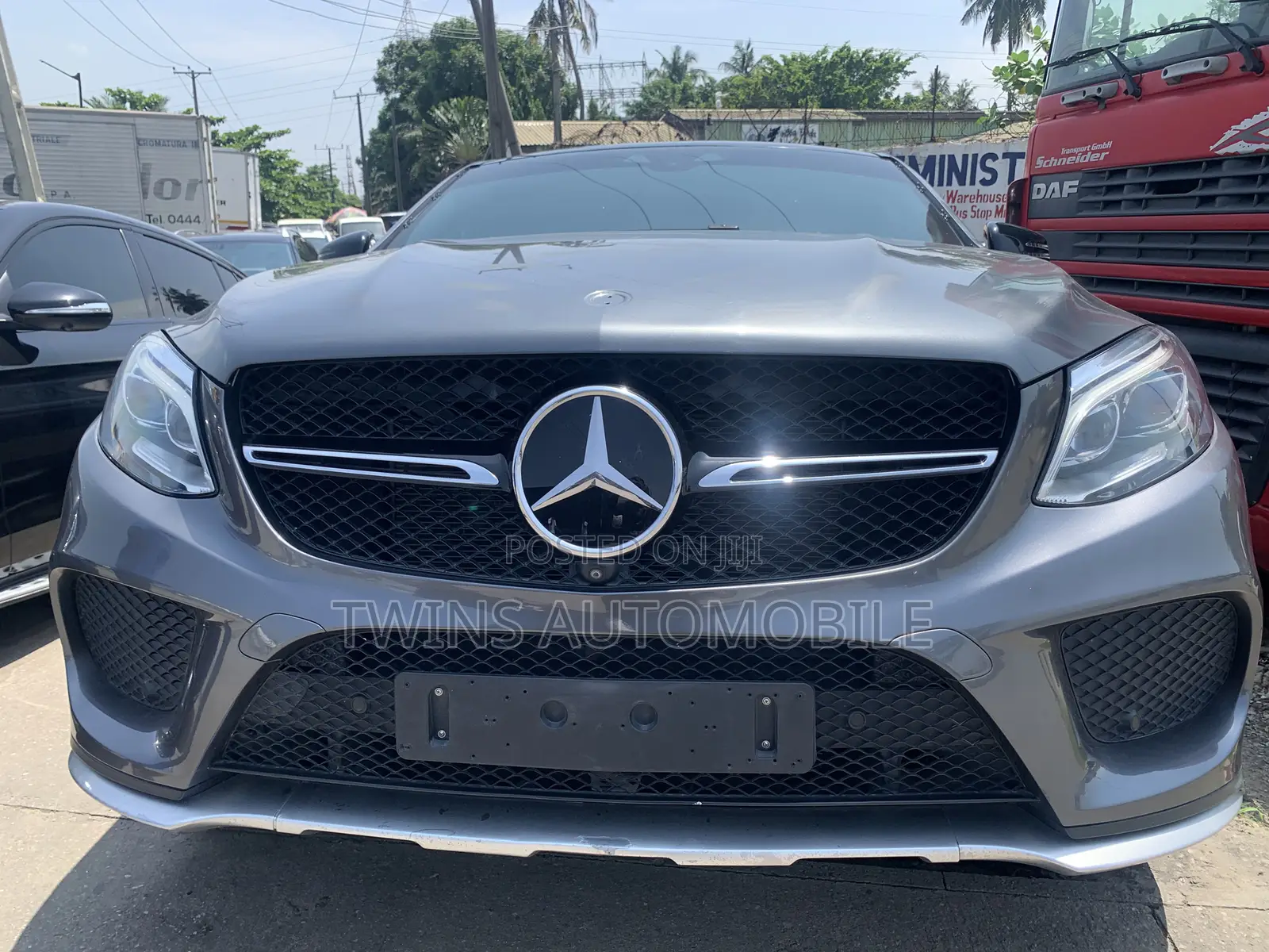 Mercedes-Benz GLE-Class AMG GLE 43 4MATIC 2017 Gray