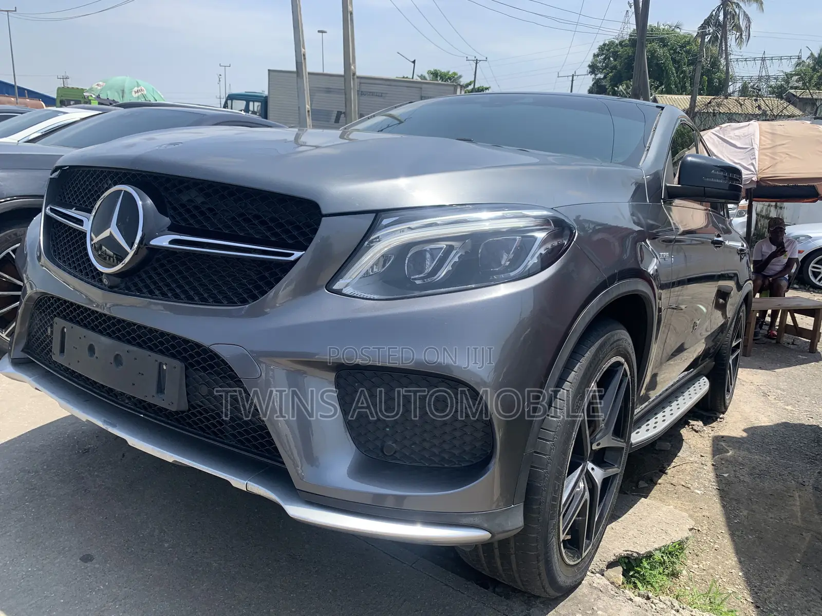 Mercedes-Benz GLE-Class AMG GLE 43 4MATIC 2017 Gray