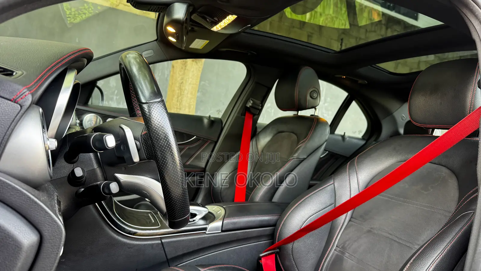 Mercedes-Benz C-Class C 450 AMG 4MATIC (S205) 2016 Red