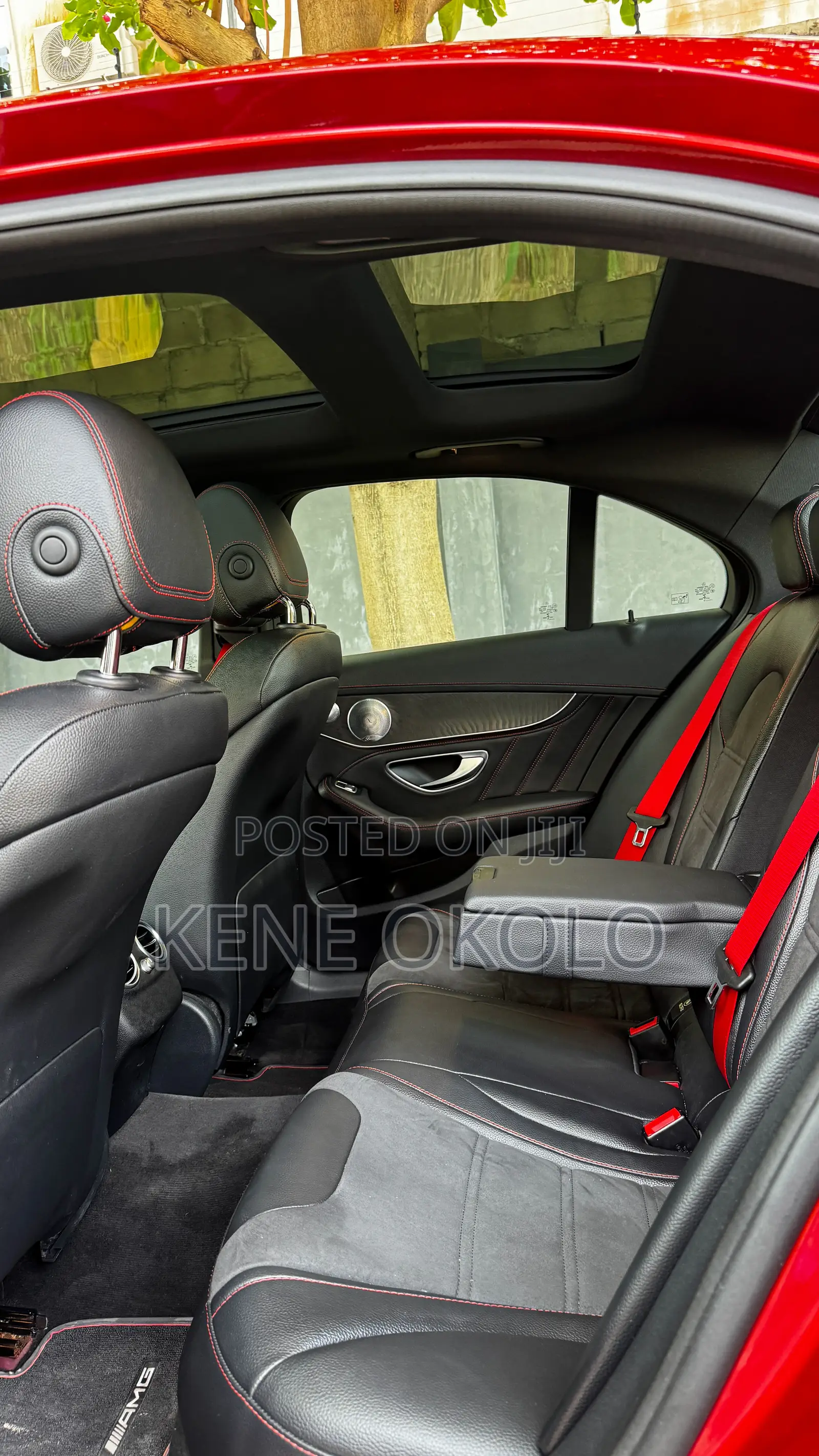 Mercedes-Benz C-Class C 450 AMG 4MATIC (S205) 2016 Red