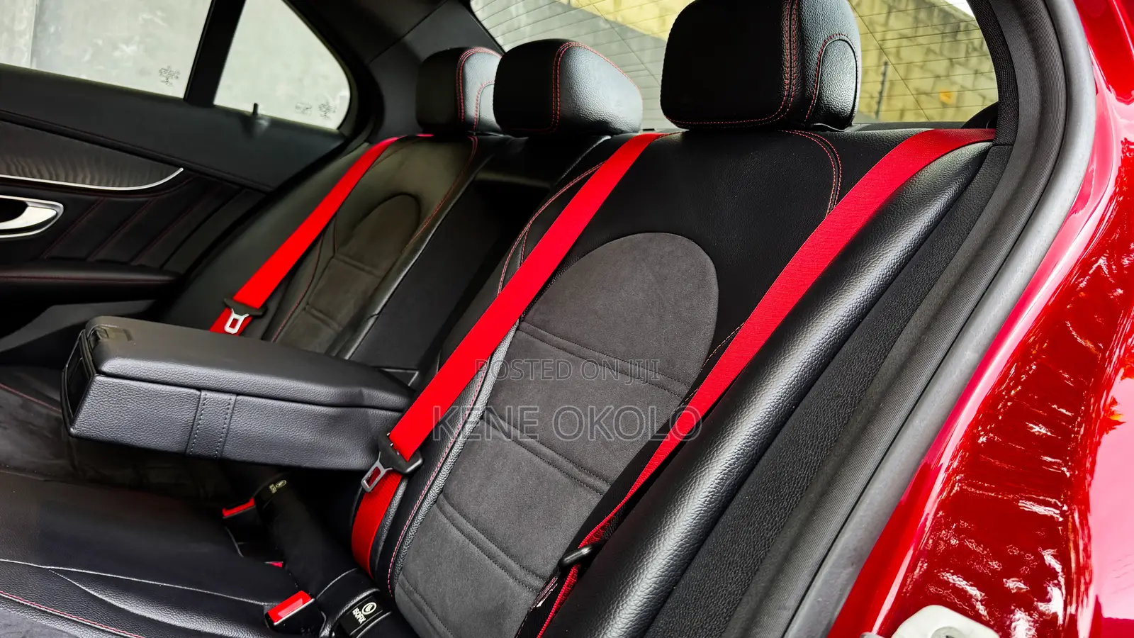 Mercedes-Benz C-Class C 450 AMG 4MATIC (S205) 2016 Red