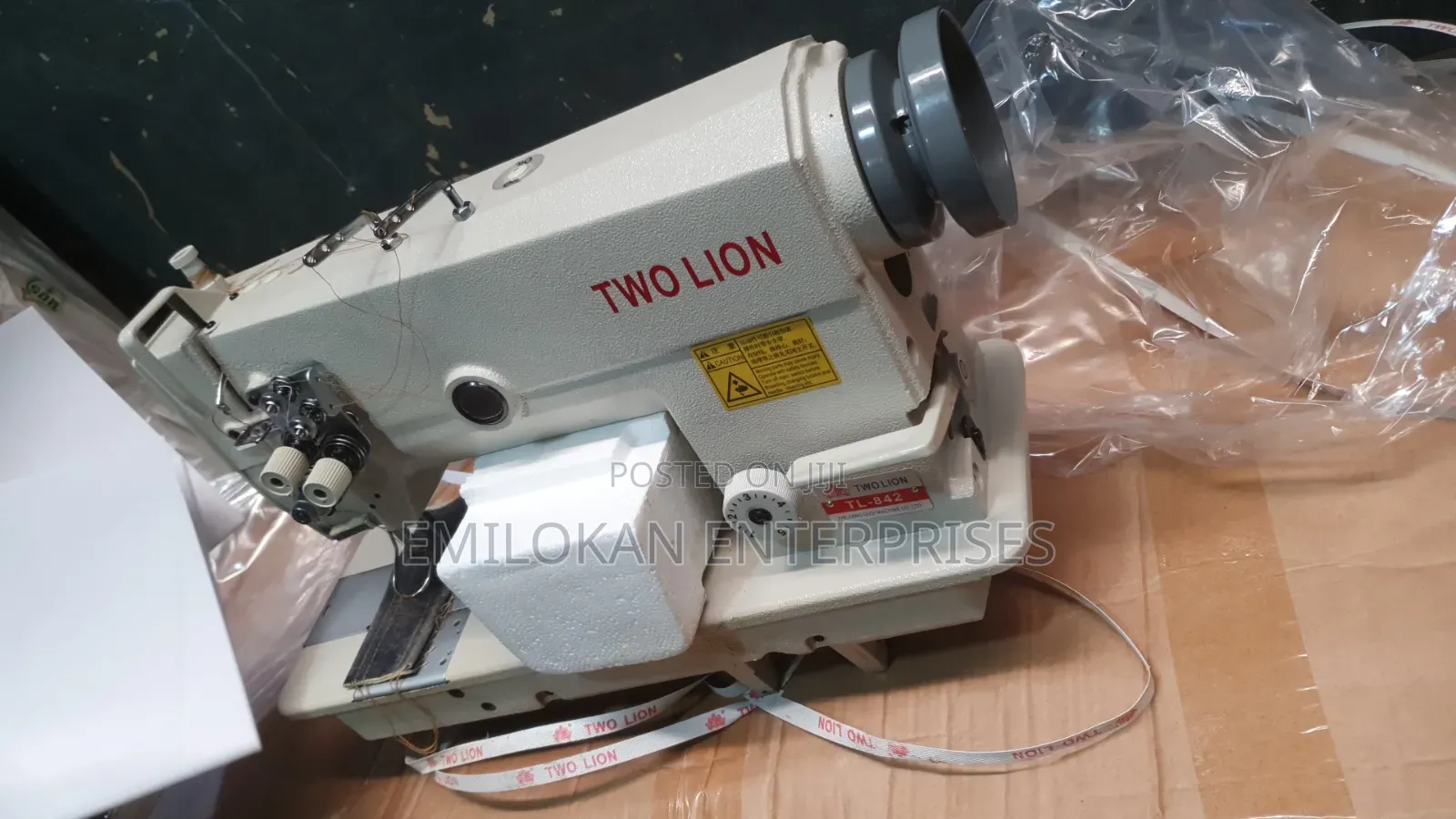 Two Lion Double Needle Sewing Machine
