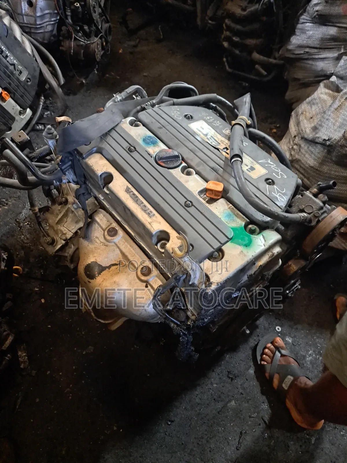 Complete Engine and Gearbox for Honda CRV 2007 4plugs Model
