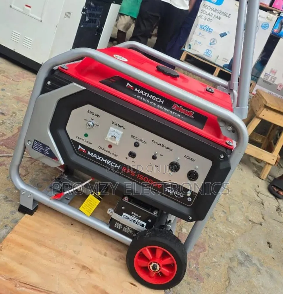 12.5kva Maxmech Petrol Generator 100% Copper Coil