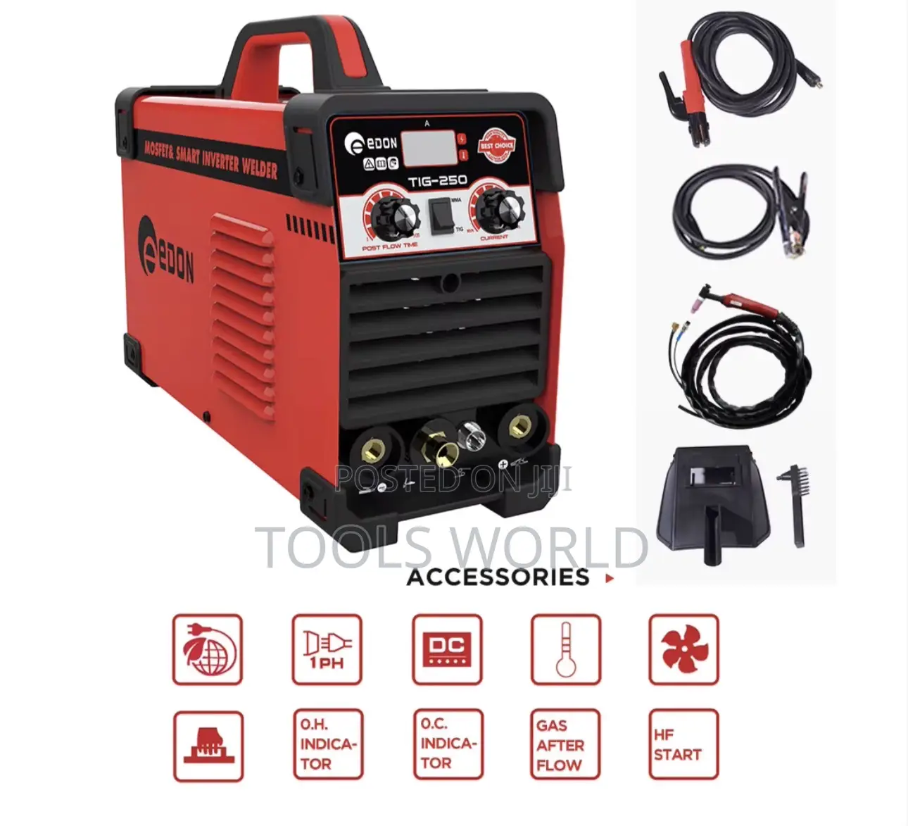 Edon Tig-250 – Precision Tig/Mma Welding Machine
