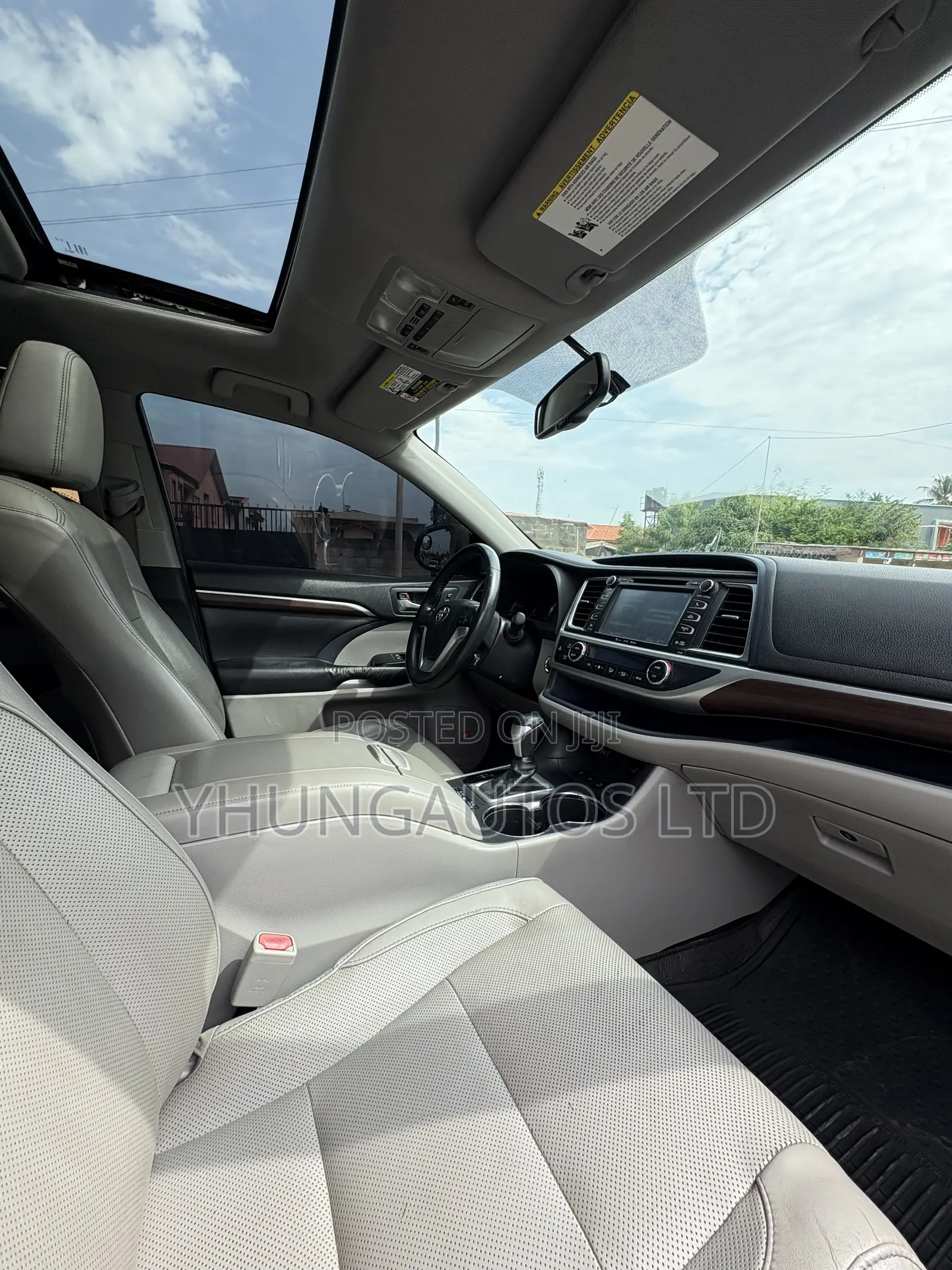 Toyota Highlander Limited V6 4x4 (3.5L 6cyl 6A) 2016 Gray