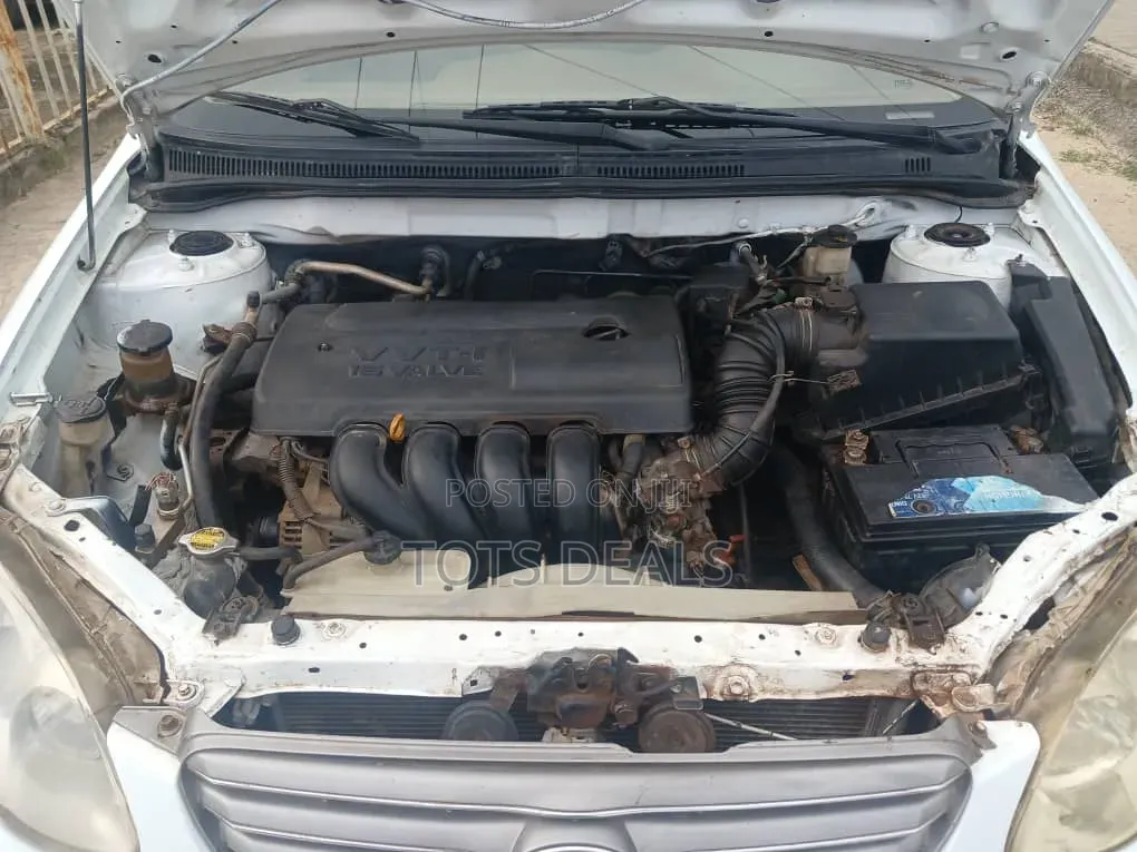 Toyota Corolla Sedan 2004 White